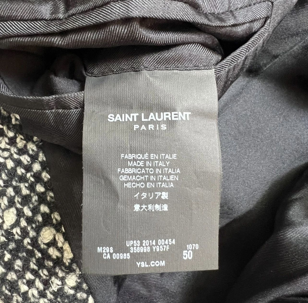 Saint Laurent Paris Saint Laurent SLP 14FW Chester Snowflake Coat Size US M / EU 48-50 / 2 - 4 Thumbnail