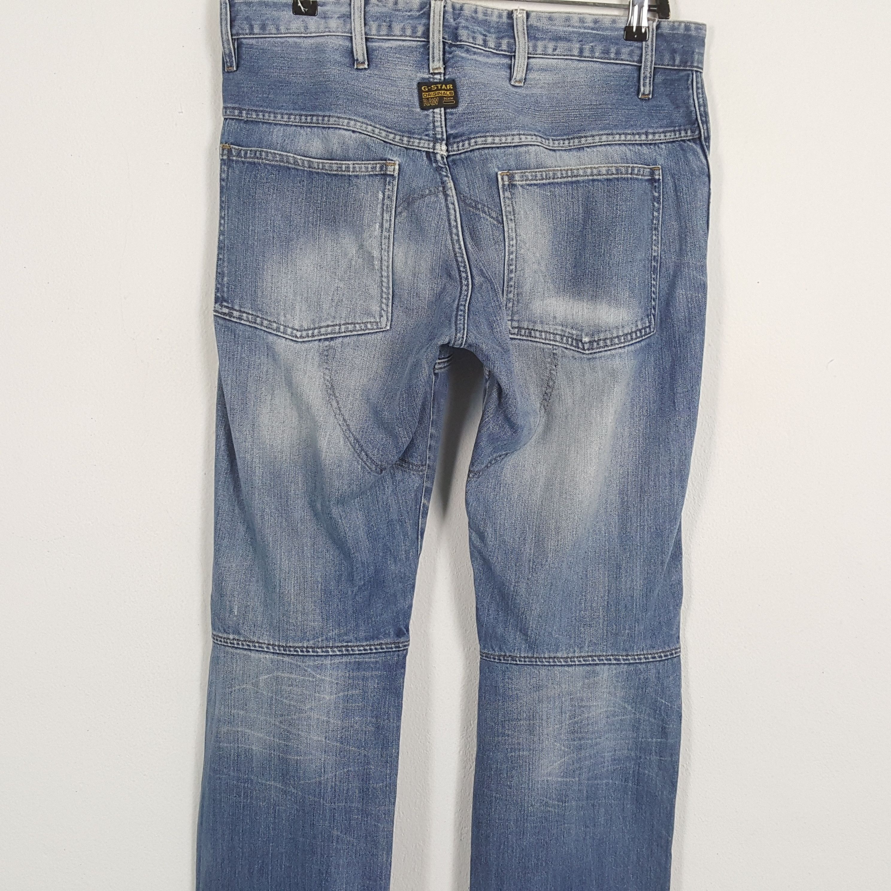 G-Star × Vintage G-STAR RAW Nice Design Riders Style Jeans Size US 34 / EU 50 - 5 Thumbnail