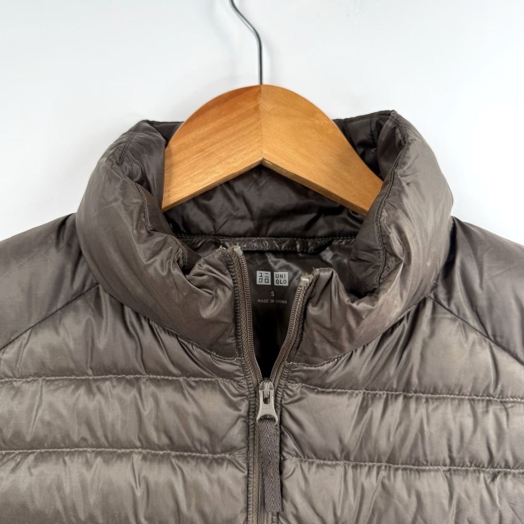 Uniqlo UNIQLO Puffer Vest Womens S Brown Ultra Light Down Nylon Quilted Vest Size S / US 4 / IT 40 - 2 Thumbnail