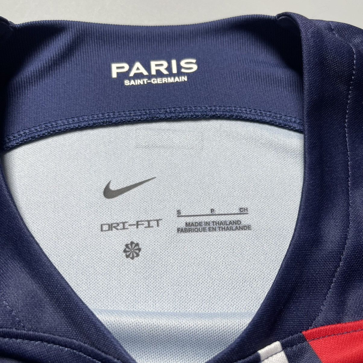 Vintage PSG NIKE 2023/2024 FOOTBALL SOCCER HOME JERSEY #10 DEMBELE Size US S / EU 44-46 / 1 - 6 Thumbnail