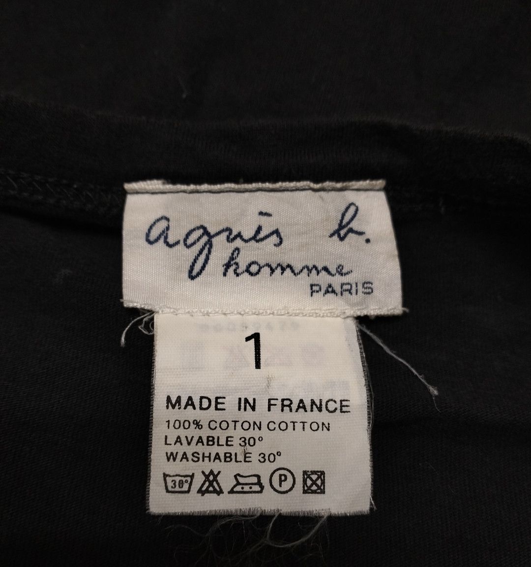 agnes b. Agnes B Long Sleeve centre Logo Shirt Size M / US 6-8 / IT 42-44 - 5 Thumbnail