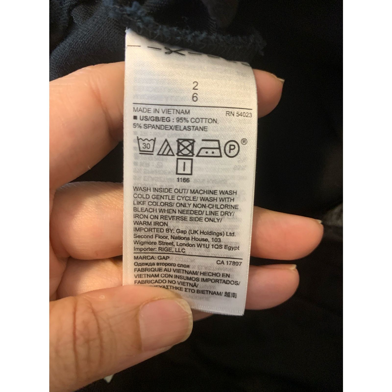 Gap Gap black curvy skinny ankle pants size 2 Size 26" / US 2 / IT 38 - 5 Thumbnail