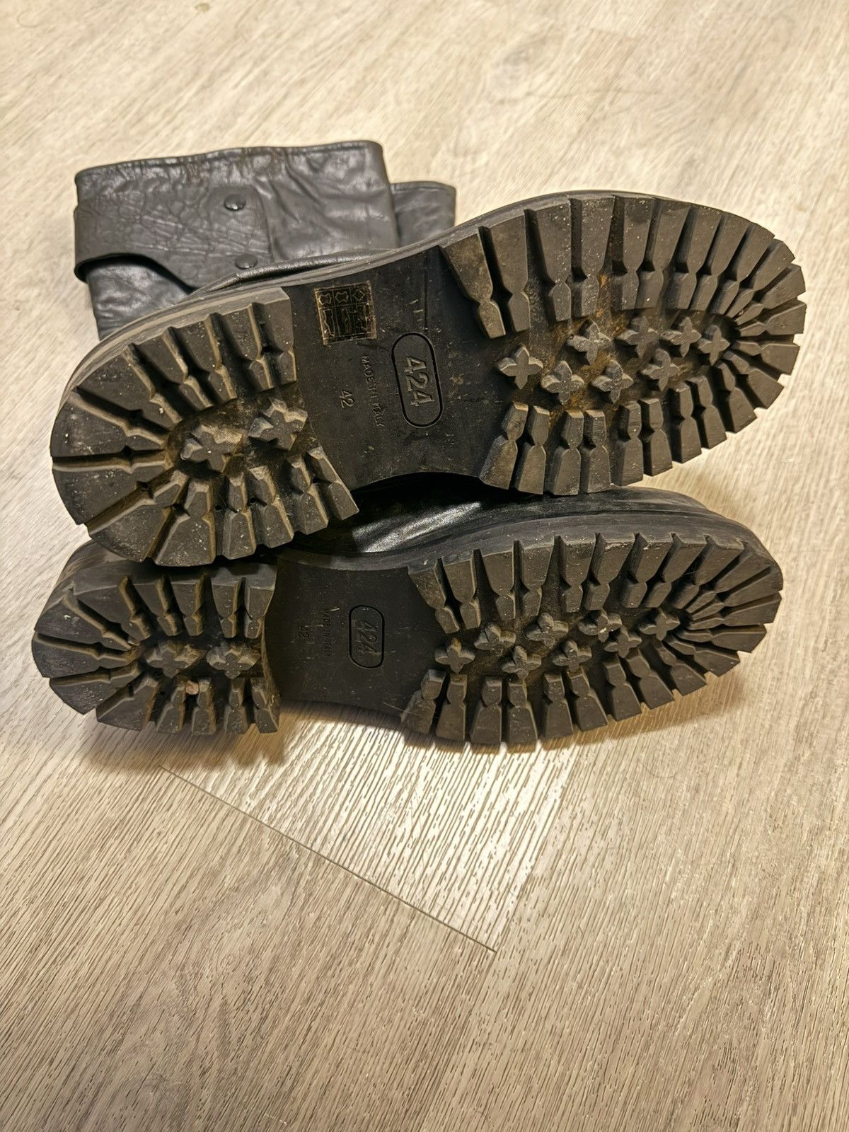 424 424 Dragonrider Marathon Boots Black Size US 9 / EU 42 - 7 Thumbnail