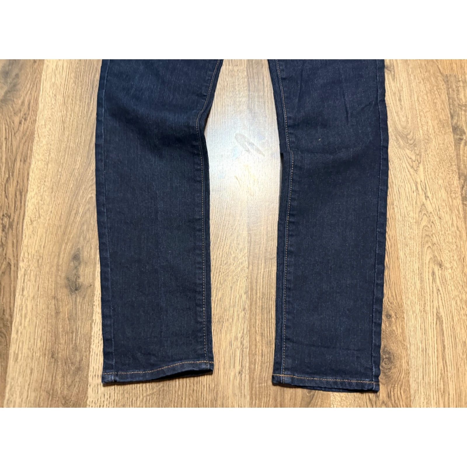 Old Navy Old Navy Jeans Women's 4 Blue Denim Dark Wash Mid Rise Skinny Regular Stretch 5-Pocket Original Size 27" / US 4 / IT 40 - 3 Thumbnail