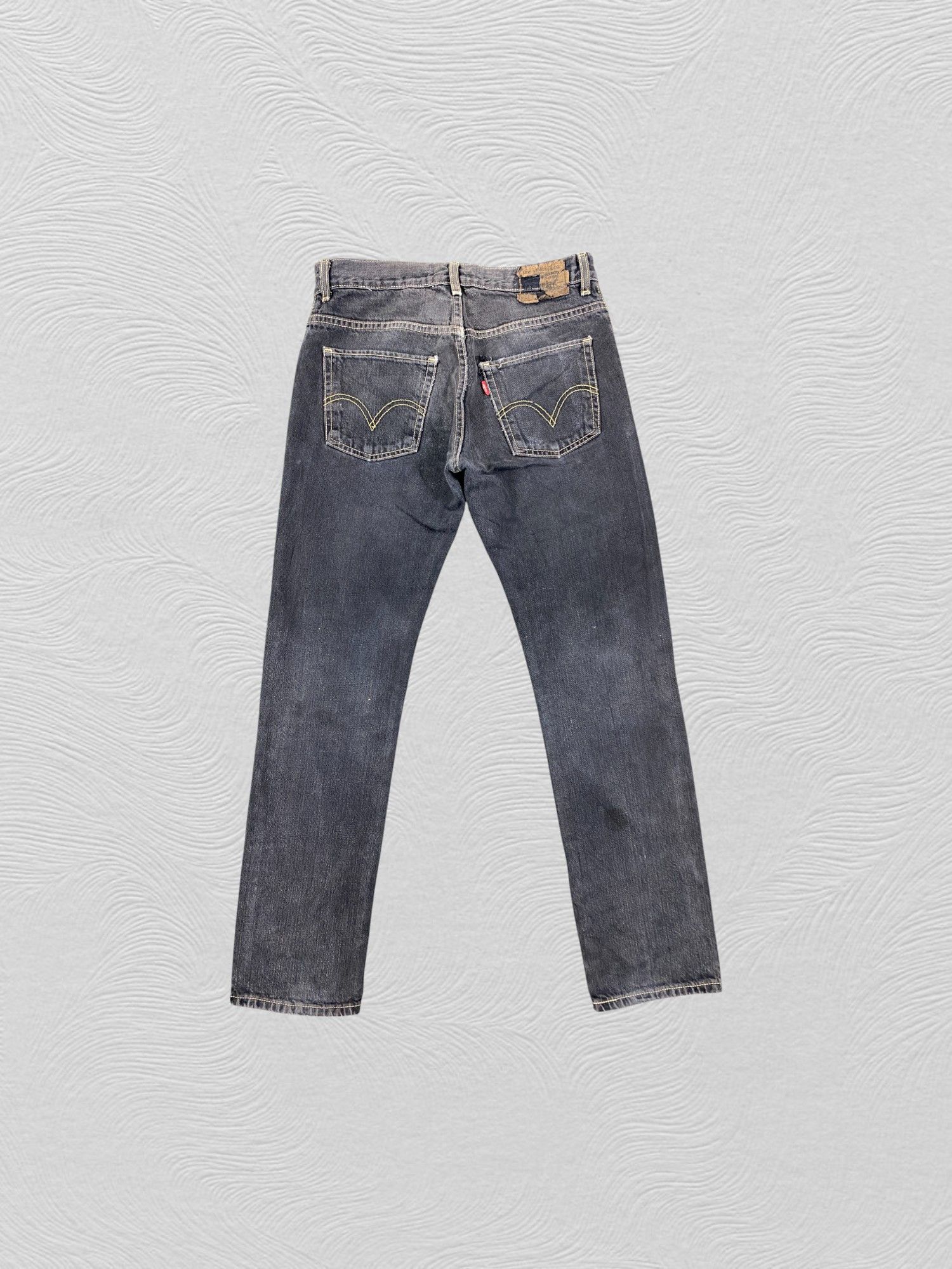 Levi's Black Vintage Levi's 511 Jeans 30x29.5 Denim- JN3337 Size US 30 / EU 46 - 2 Thumbnail