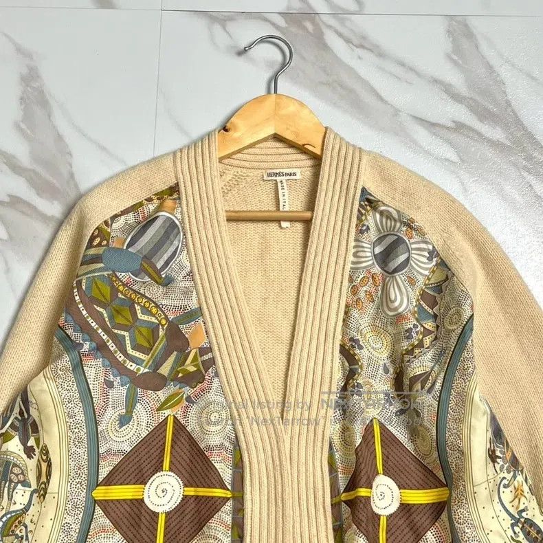 Hermes Hermes Margiela Period Wool and Silk Jacket Size S / US 4 / IT 40 - 2 Thumbnail