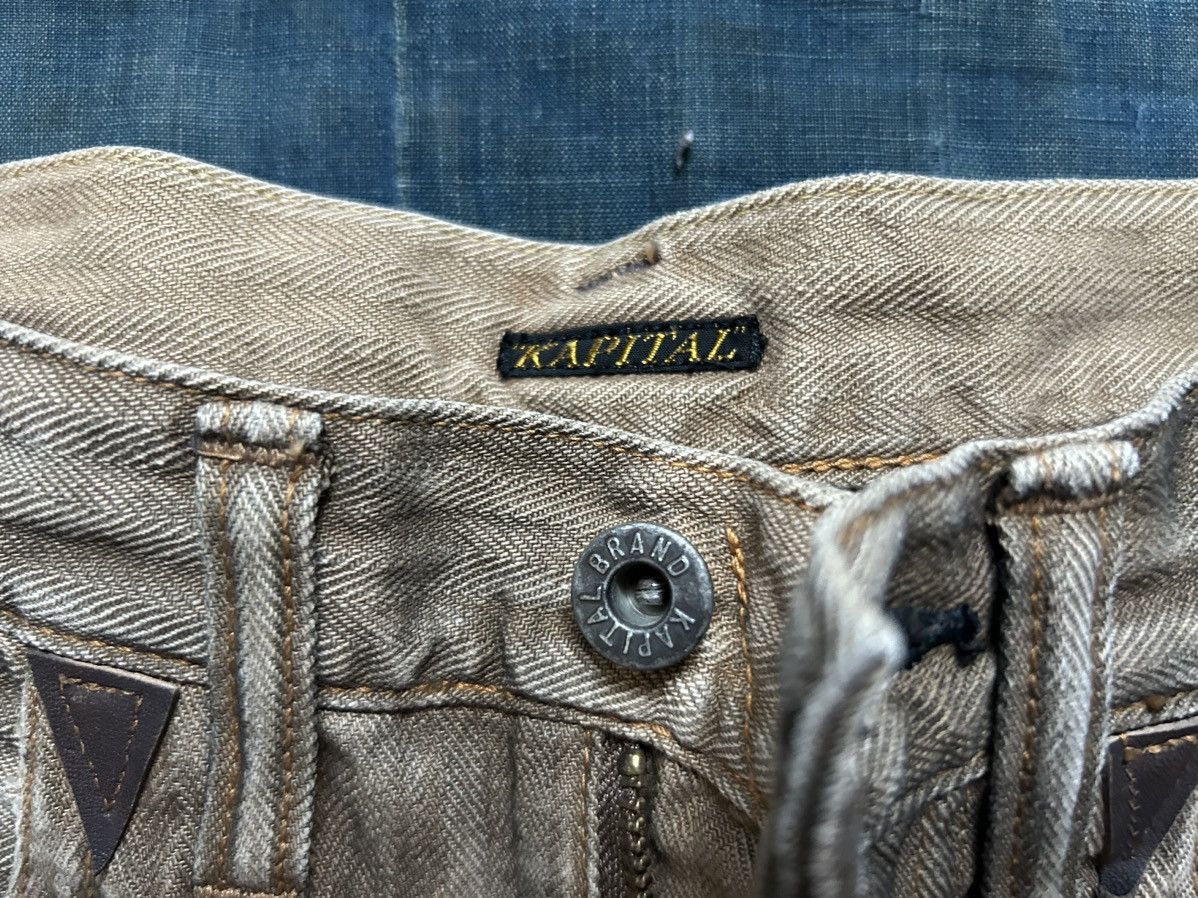 Kapital × Kapital Kountry Kapital Herringbone flare pants Size US 30 / EU 46 - 15 Thumbnail