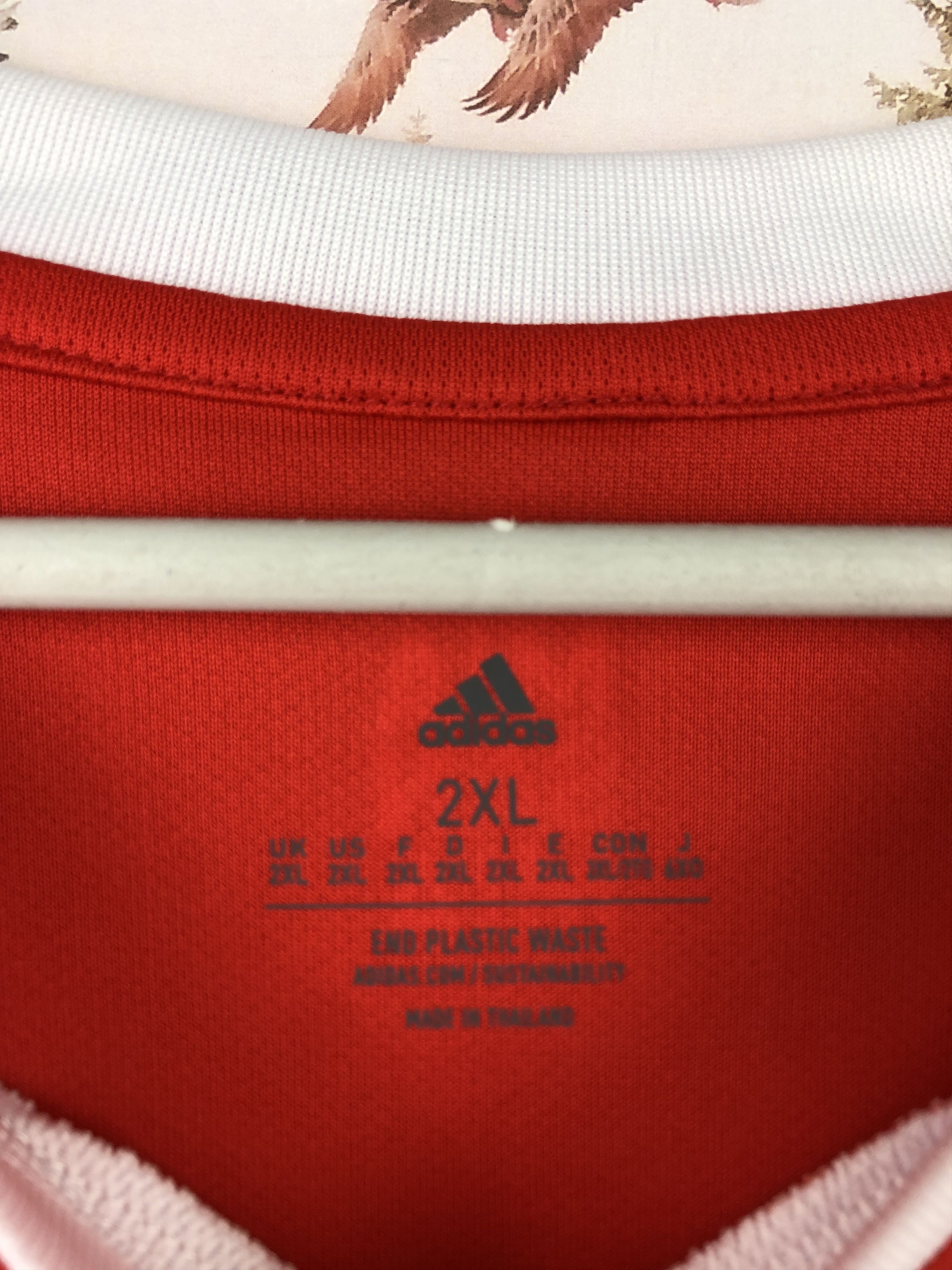 Adidas Bayern Munich football shirt 2022 #6 Kimmich Adidas Jersey Size US XXL / EU 58 / 5 - 10 Thumbnail