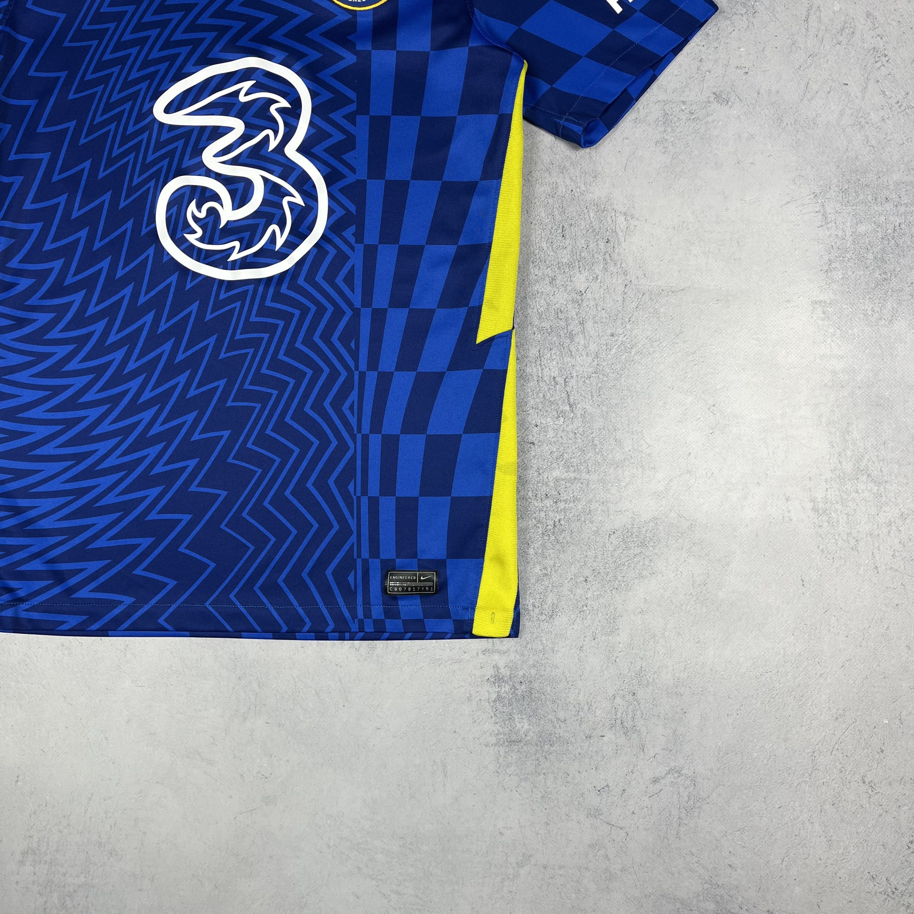 Nike FC Chelsea Nike Home Kit Soccer Jersey Shirt 2021/2022 Size US S / EU 44-46 / 1 - 4 Thumbnail