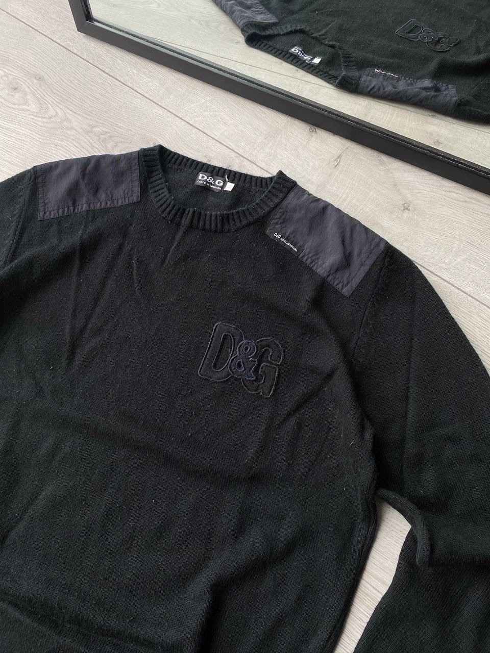 Nike × Vintage Vintage 90's Dolce&Gabbana Nylon Knit Sweater M Y2K/YKK Size US L / EU 52-54 / 3 - 4 Thumbnail