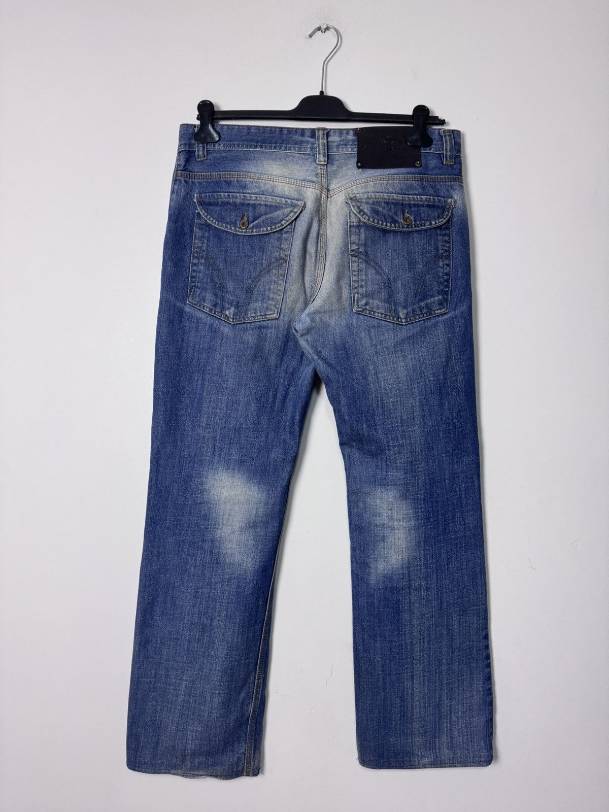 Dolce & Gabbana Dolce & Gabbana D&G Washed Archive Denim Jeans Faded 00s Size US 34 / EU 50 - 10 Thumbnail