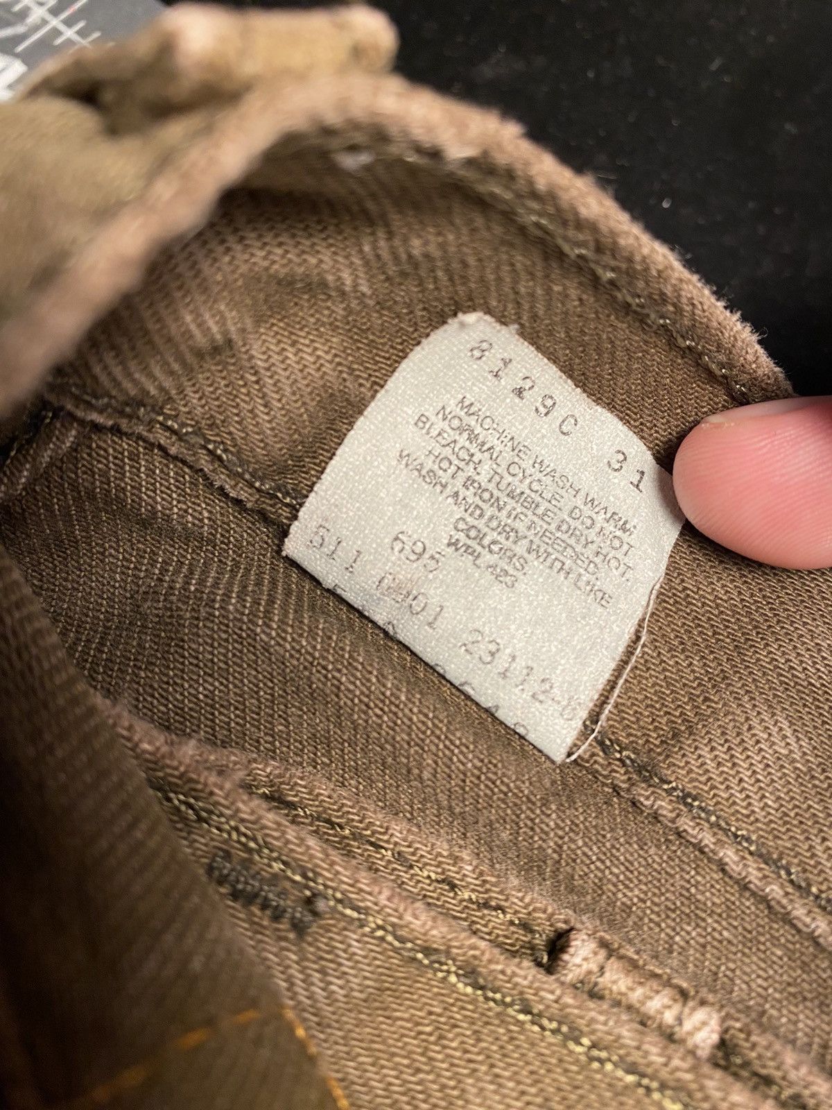 Levi's Vintage Clothing Levis 550 Relaxed Fit Size US 36 / EU 52 - 4 Thumbnail