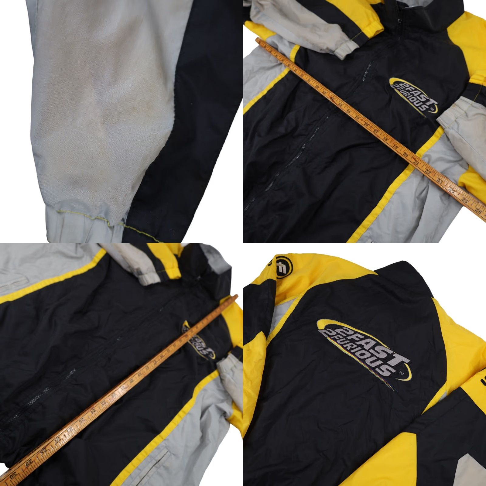 Champion VINTAGE Racing Champions x 2Fast2Furious Embroidered Windbreaker Jacket Size US XXL / EU 58 / 5 - 8 Thumbnail