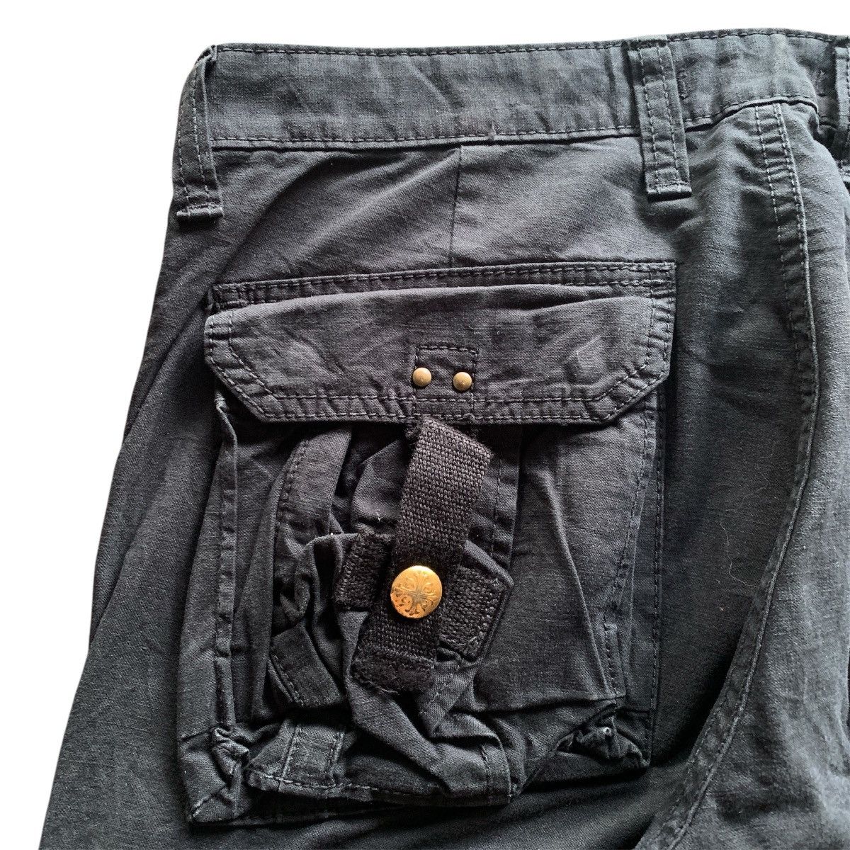 If Six Was Nine Vintage Surplus Bondage Cargo Pants ifsix GOA Style Size US 30 / EU 46 - 14 Thumbnail