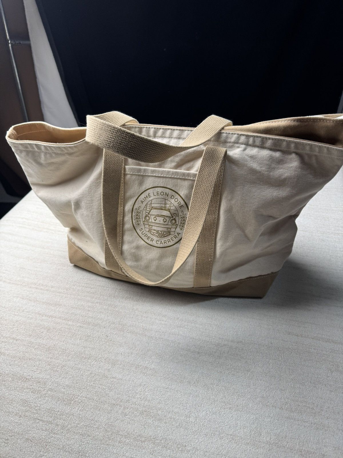 Aime Leon Dore Porsche 911SC grille badge tote Size ONE SIZE - 2 Thumbnail