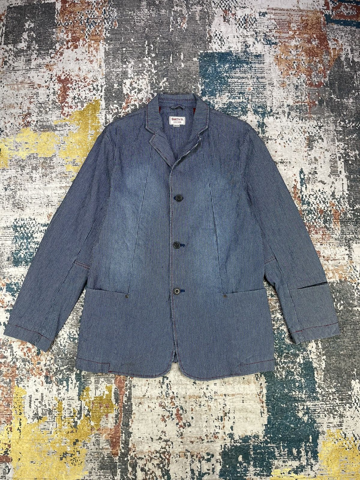 Smith's American Vintage American Smiths Hickory Denim Sport Jackets Size US M / EU 48-50 / 2 - 1 Thumbnail