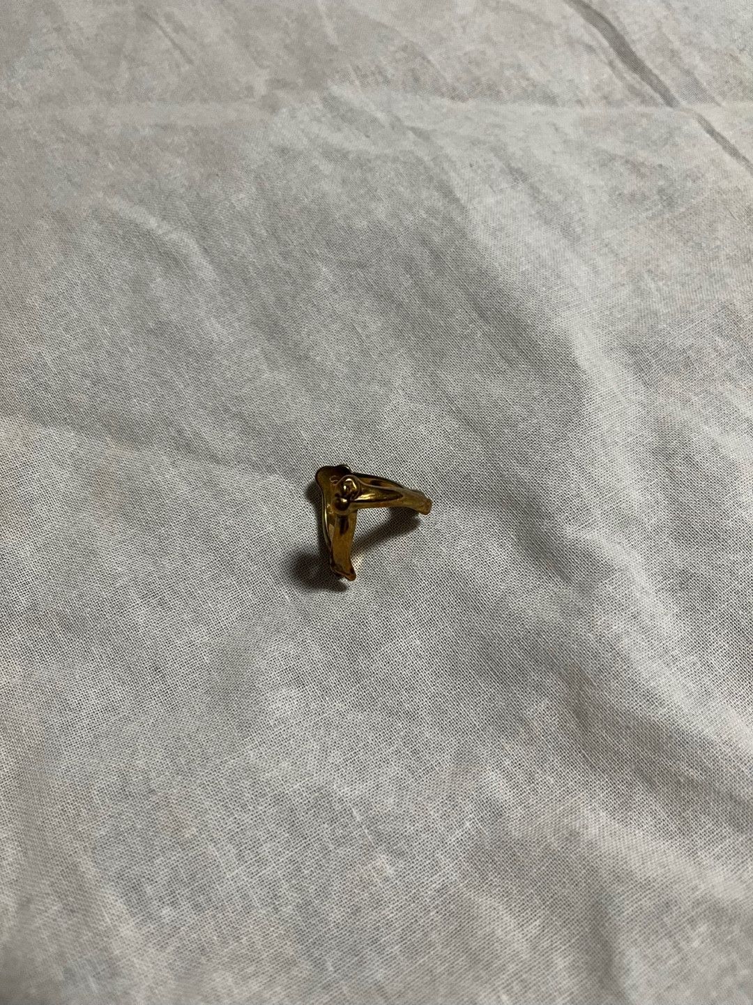 Takahiromiyashita The Soloist. bone ring / gold Size ONE SIZE - 2 Thumbnail
