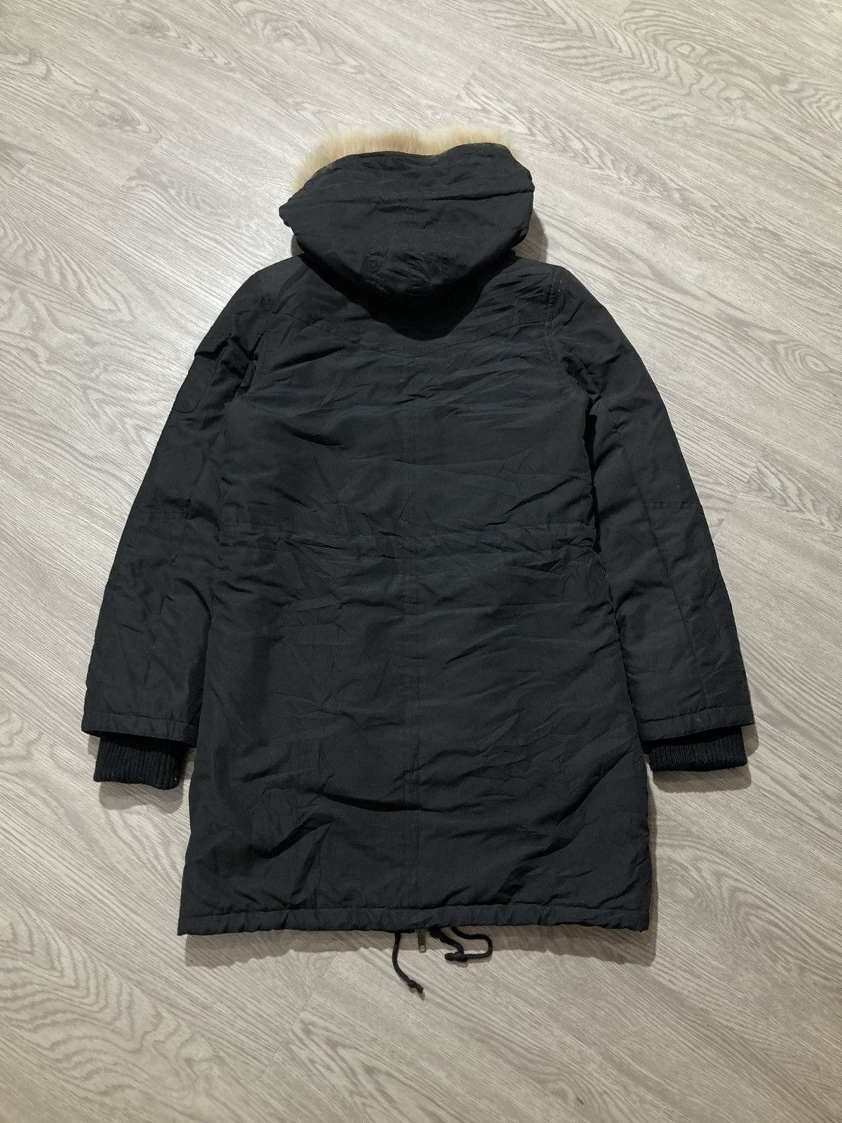 If Six Was Nine 2000s Banana Seven Down Fur Jacket Goa Apocalypse Style Size US S / EU 44-46 / 1 - 16 Thumbnail
