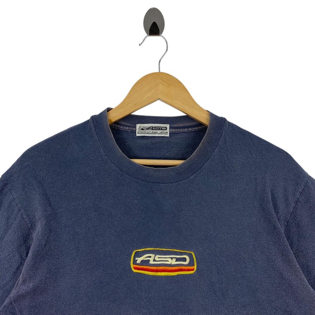 Vintage Vintage 90s ASD surfing centre logo Surfing tee Size US M / EU 48-50 / 2 - 2 Thumbnail