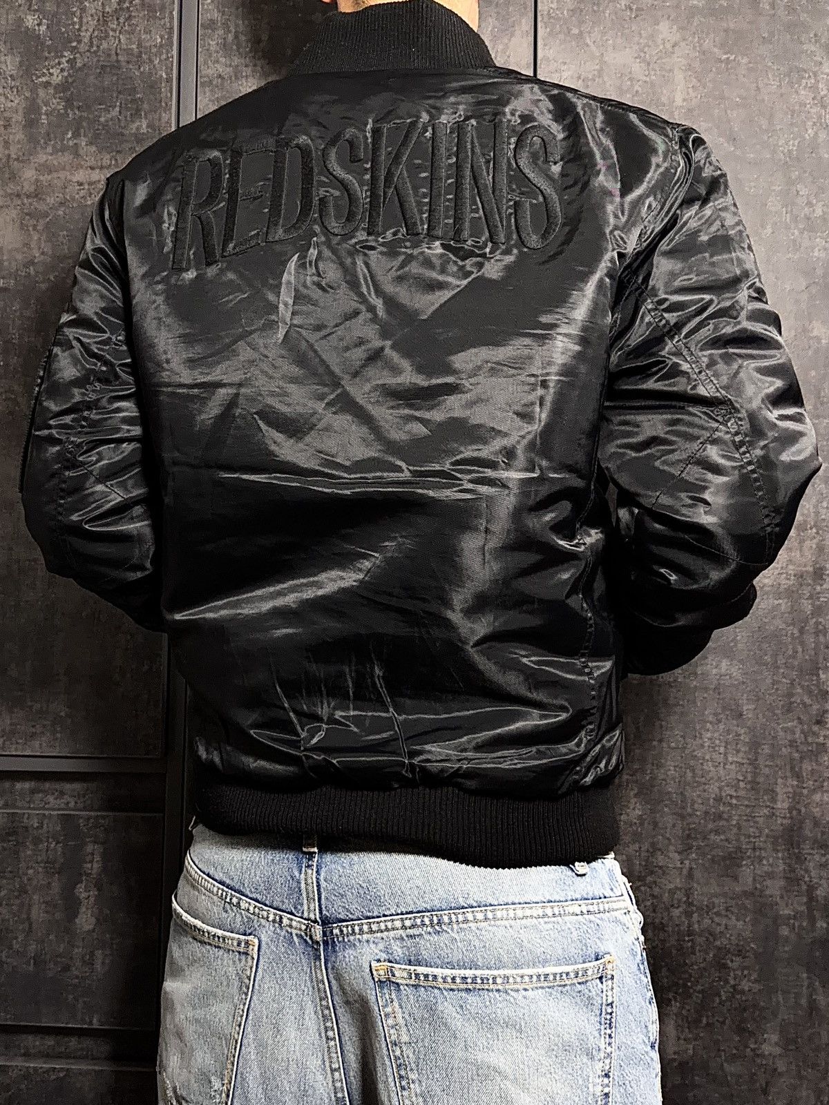 Other Vintage Redskins Reversible Bomber Jacket Y3 RRL Ma1 Alpha Size US L / EU 52-54 / 3 - 2 Thumbnail