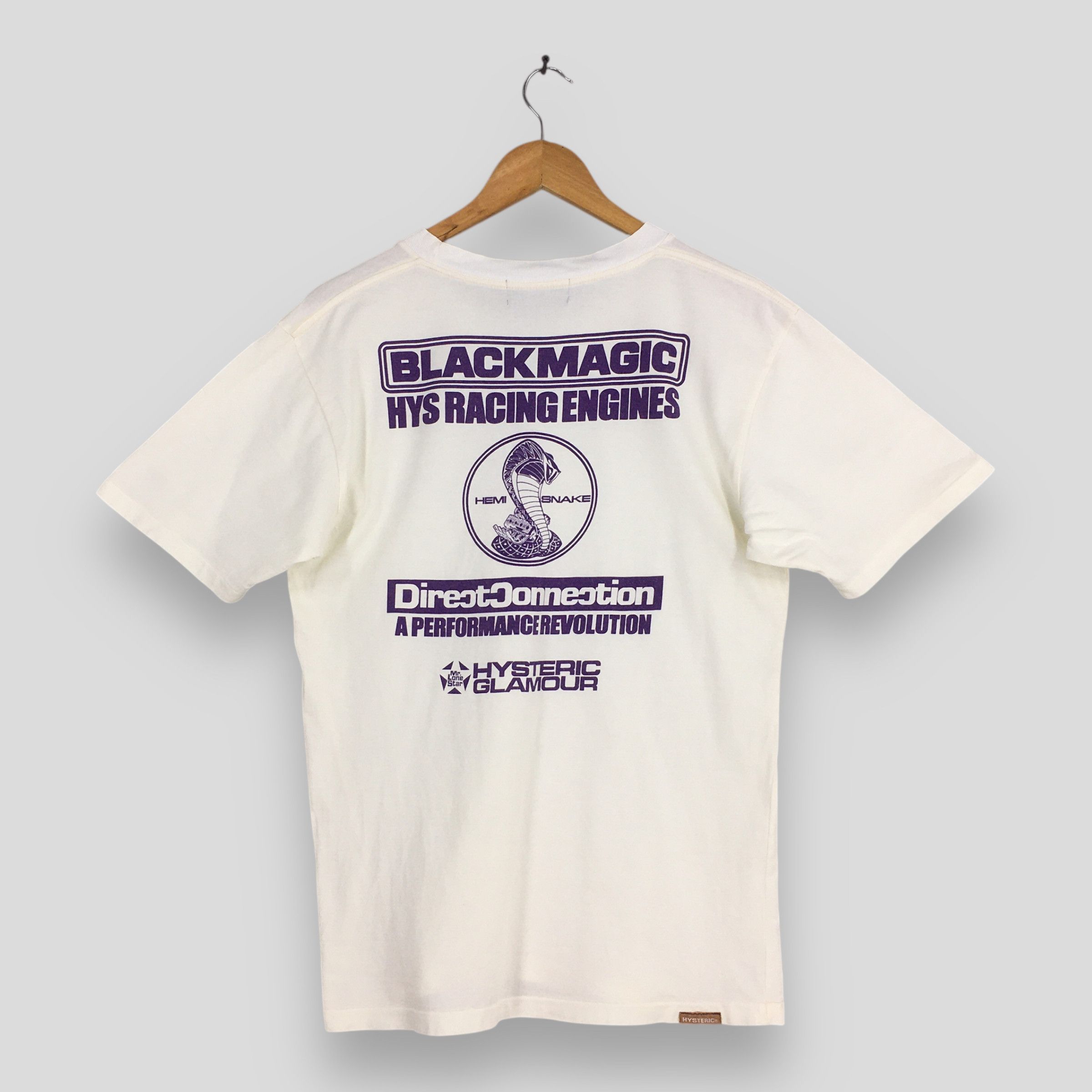 Hysteric Glamour Vintage Hysterics Glamour Japan Cobra Racing Tshirt Medium Size US M / EU 48-50 / 2 - 7 Thumbnail