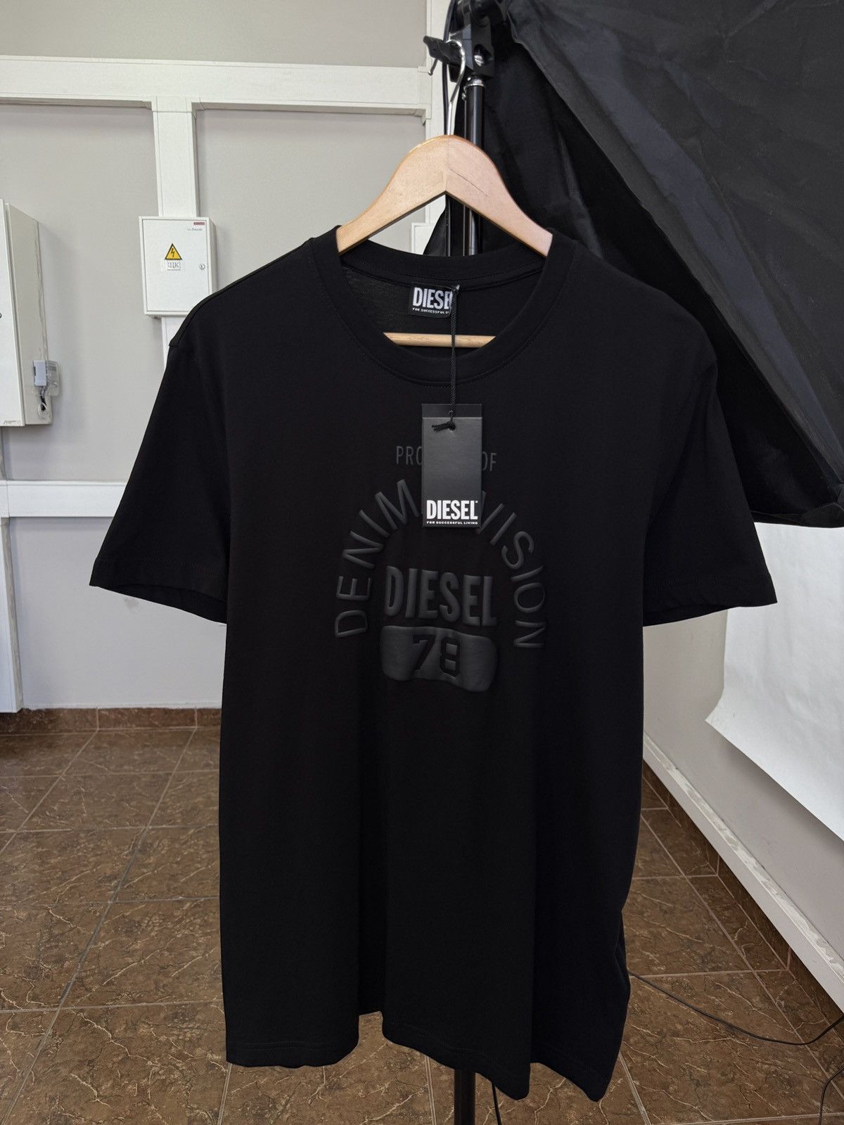 Diesel 🇺🇸❗️NEW Diesel For Successful Living T-Shirt Y2K Size US XL / EU 56 / 4 - 1 Thumbnail
