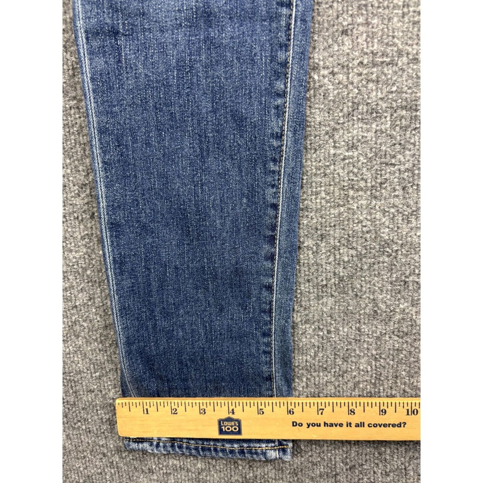 Paige PAIGE Jeans Womens 27 Blue Jimmy Jimmy Skinny Medium Wash Stretch Made in USA Size 27" / US 4 / IT 40 - 6 Thumbnail