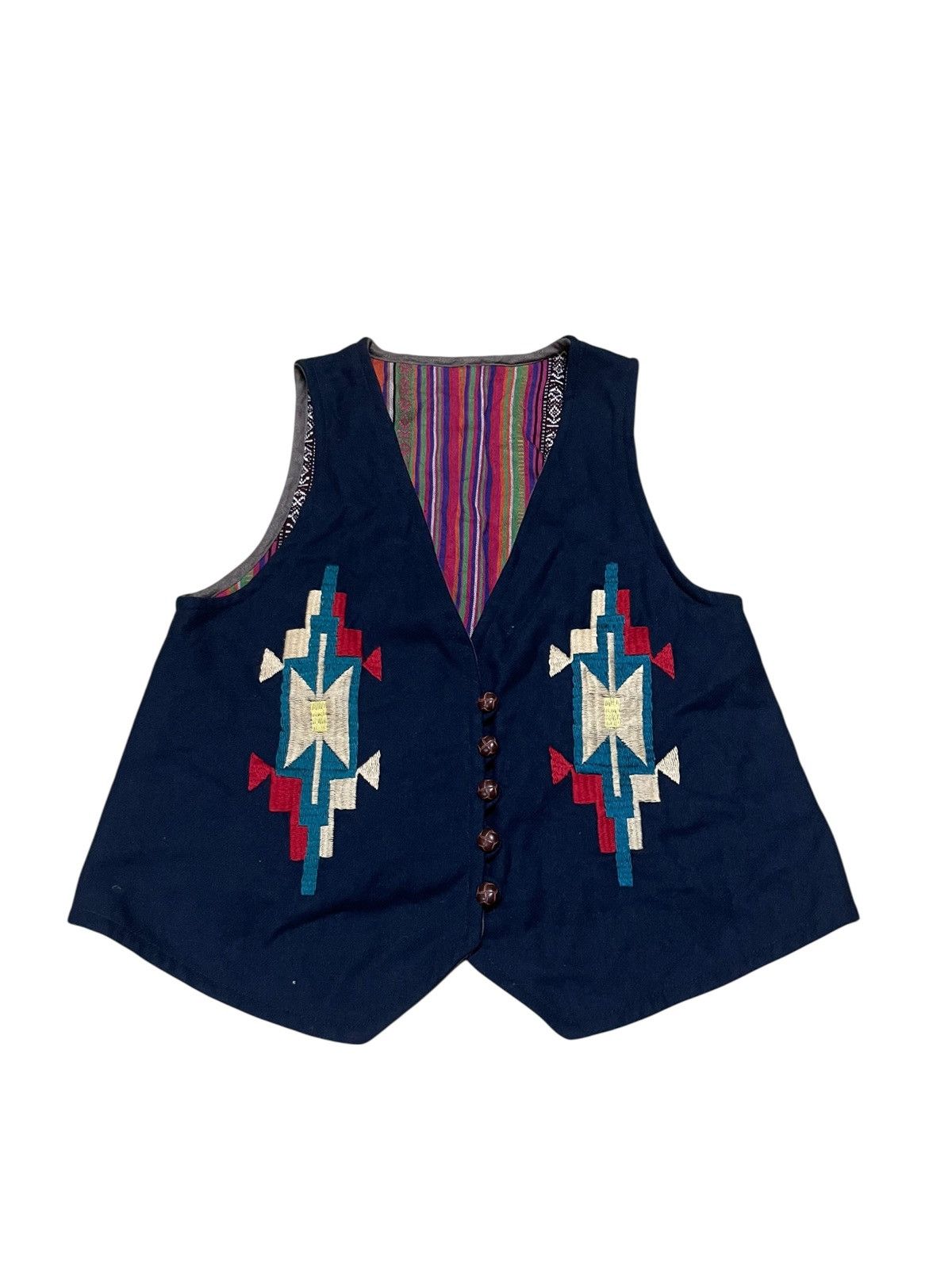Vintage Vintage Chimayo Vest Design Western Rockabilly Size US XS / EU 42 / 0 - 10 Thumbnail