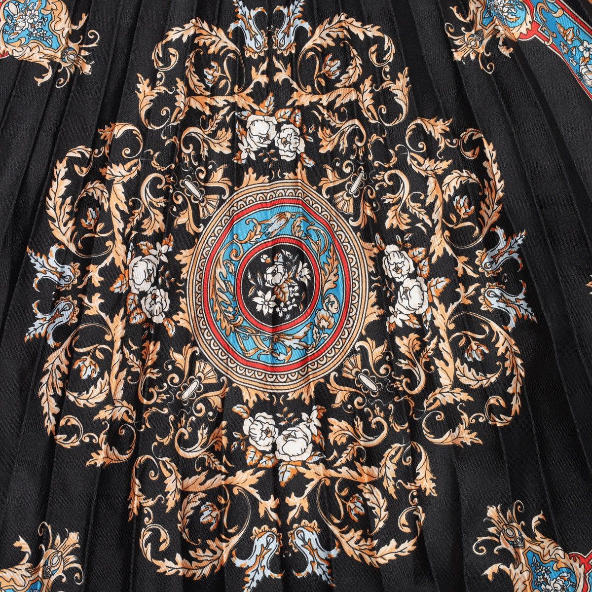 Sandro Sandro Ivona Printed Multicoloured Mid Skirt Pleated Size 25" / US 0 / IT 36 - 5 Thumbnail