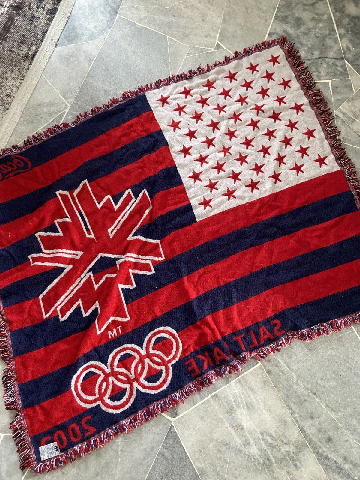 Coca Cola × USA Olympics × Vintage Vintage Coca-Cola USA Flag Size ONE SIZE - 8 Thumbnail
