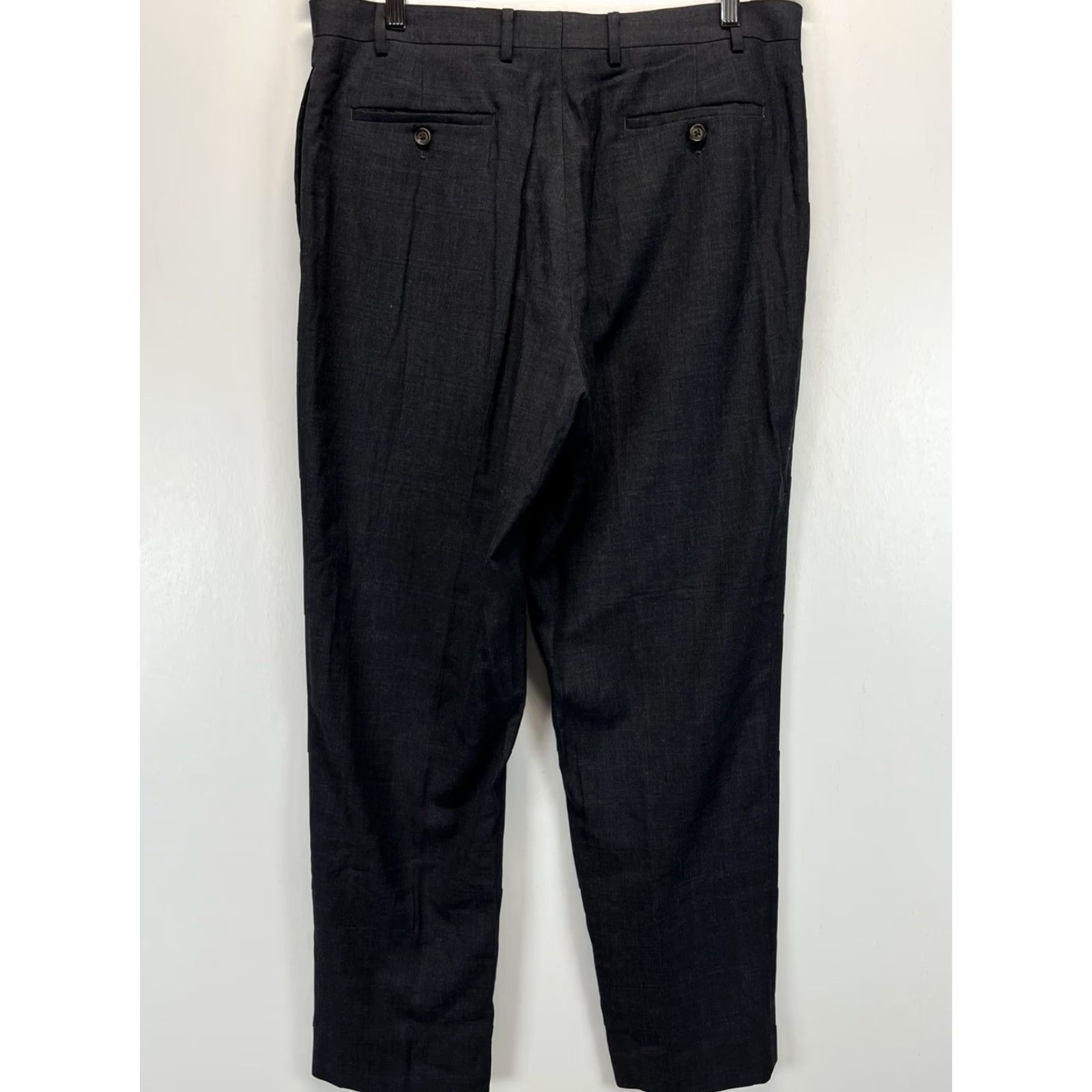 Ralph Lauren RALPH Ralph Lauren Dress Pants Sz 36 X 32 Mens Flat Front Blue Career Business Size US 36 / EU 52 - 2 Thumbnail