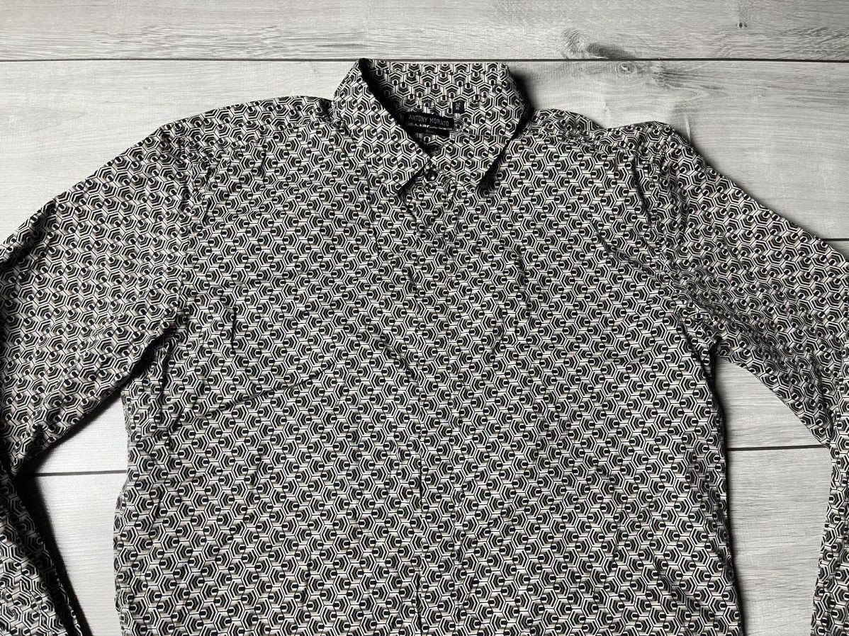 Antony Morato Antony Morato shirt monogram slim size XLarge Size US XL / EU 56 / 4 - 3 Thumbnail