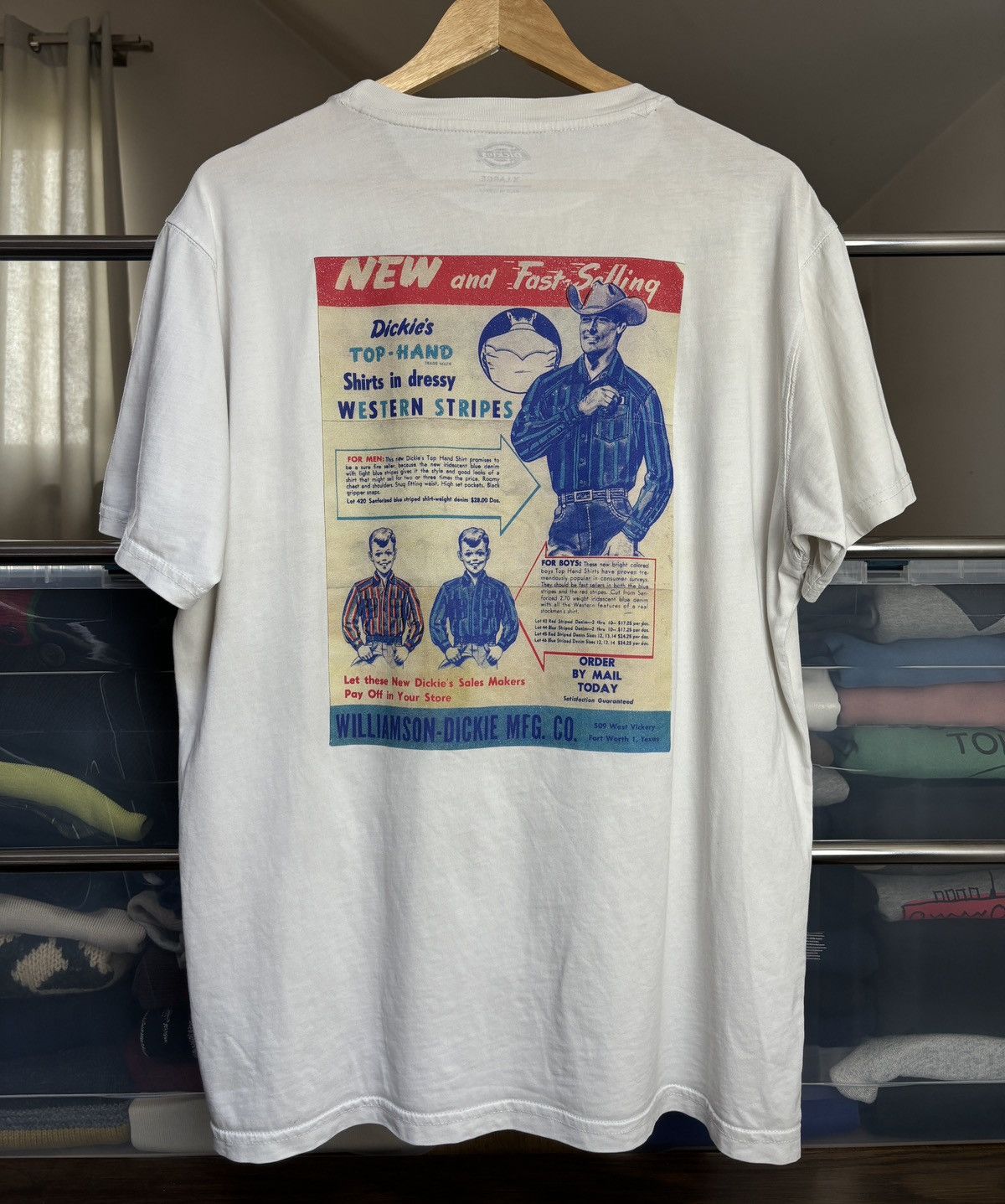 Dickies Dickies Western Cowboy T-Shirt Size US XL / EU 56 / 4 - 1 Thumbnail