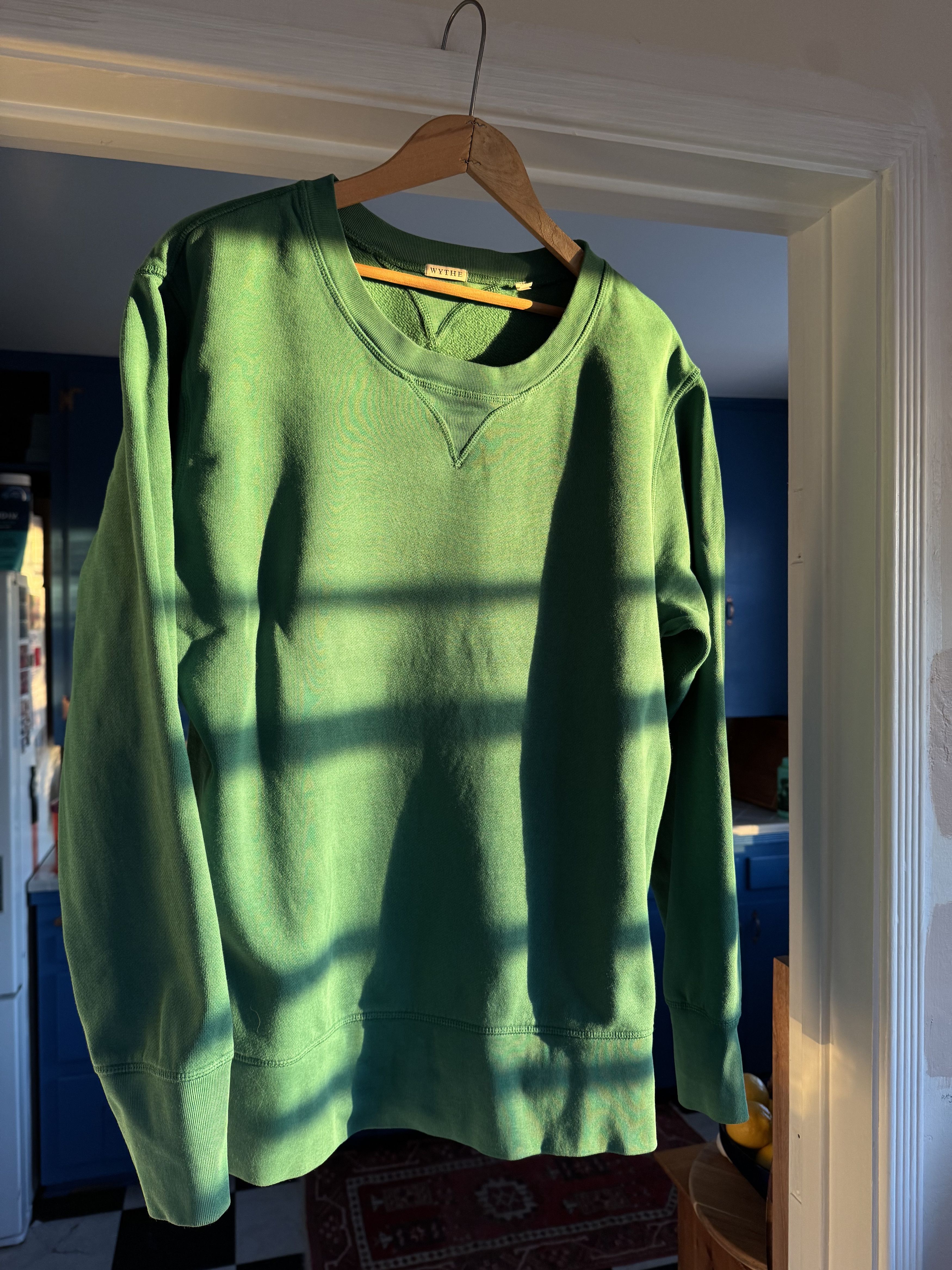 WYTHE Wythe Vintage Fit Crewneck Sweatshirt Evergreen Size US L / EU 52-54 / 3 - 6 Thumbnail
