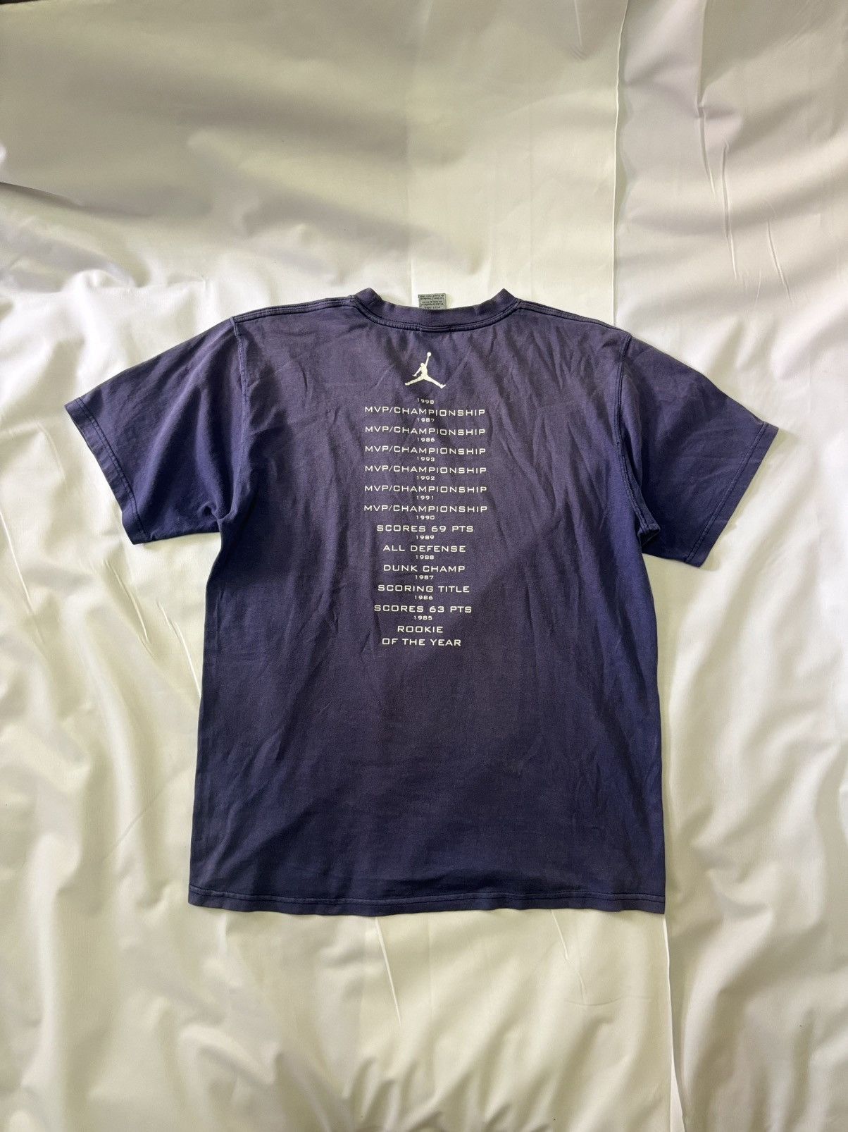 Jordan Brand × Nike × Vintage VTG JORDAN T-SHIRT 00’s Size US L / EU 52-54 / 3 - 2 Thumbnail