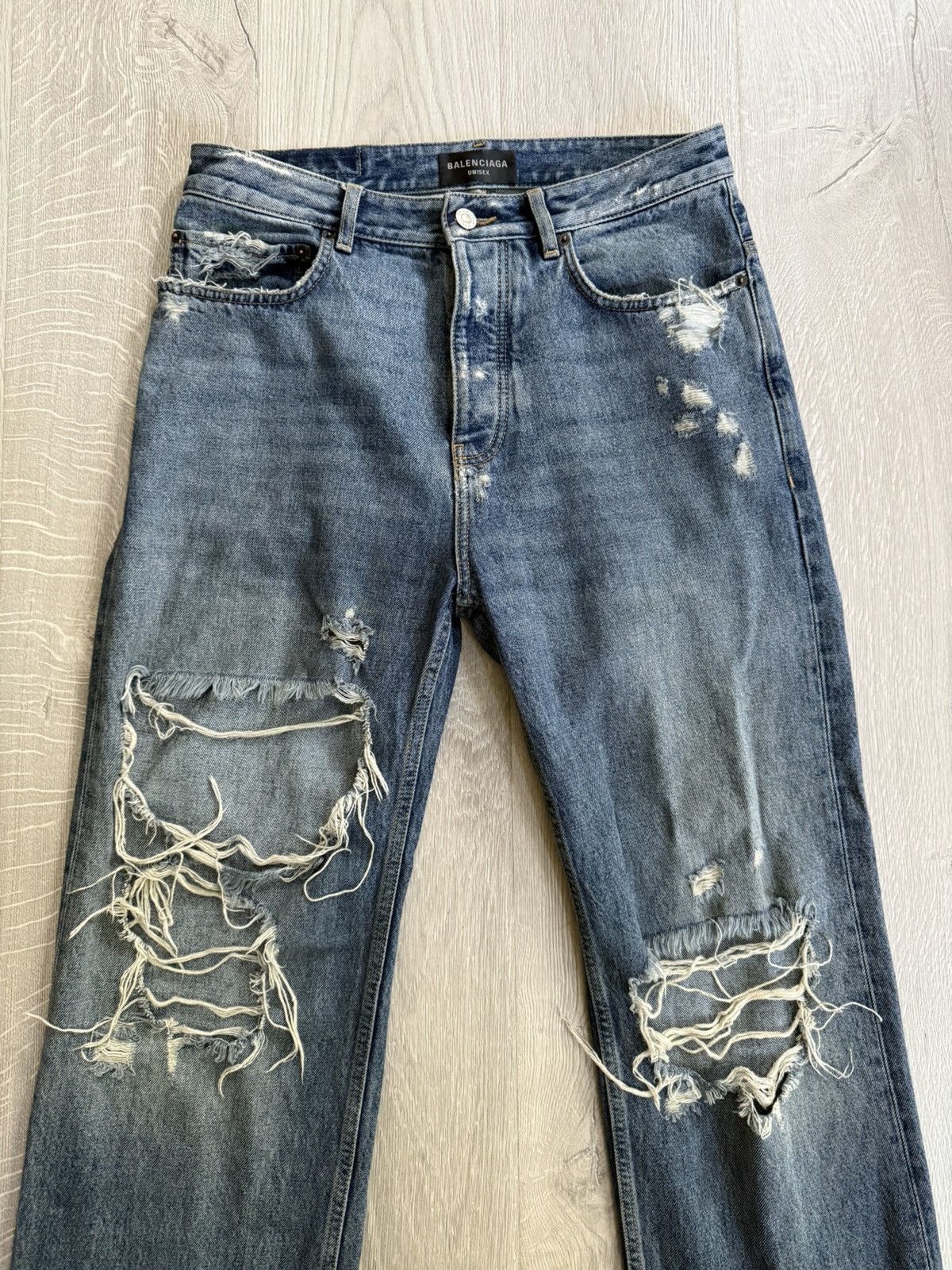 Balenciaga Balenciaga Medium fit denim Size US 30 / EU 46 - 2 Thumbnail