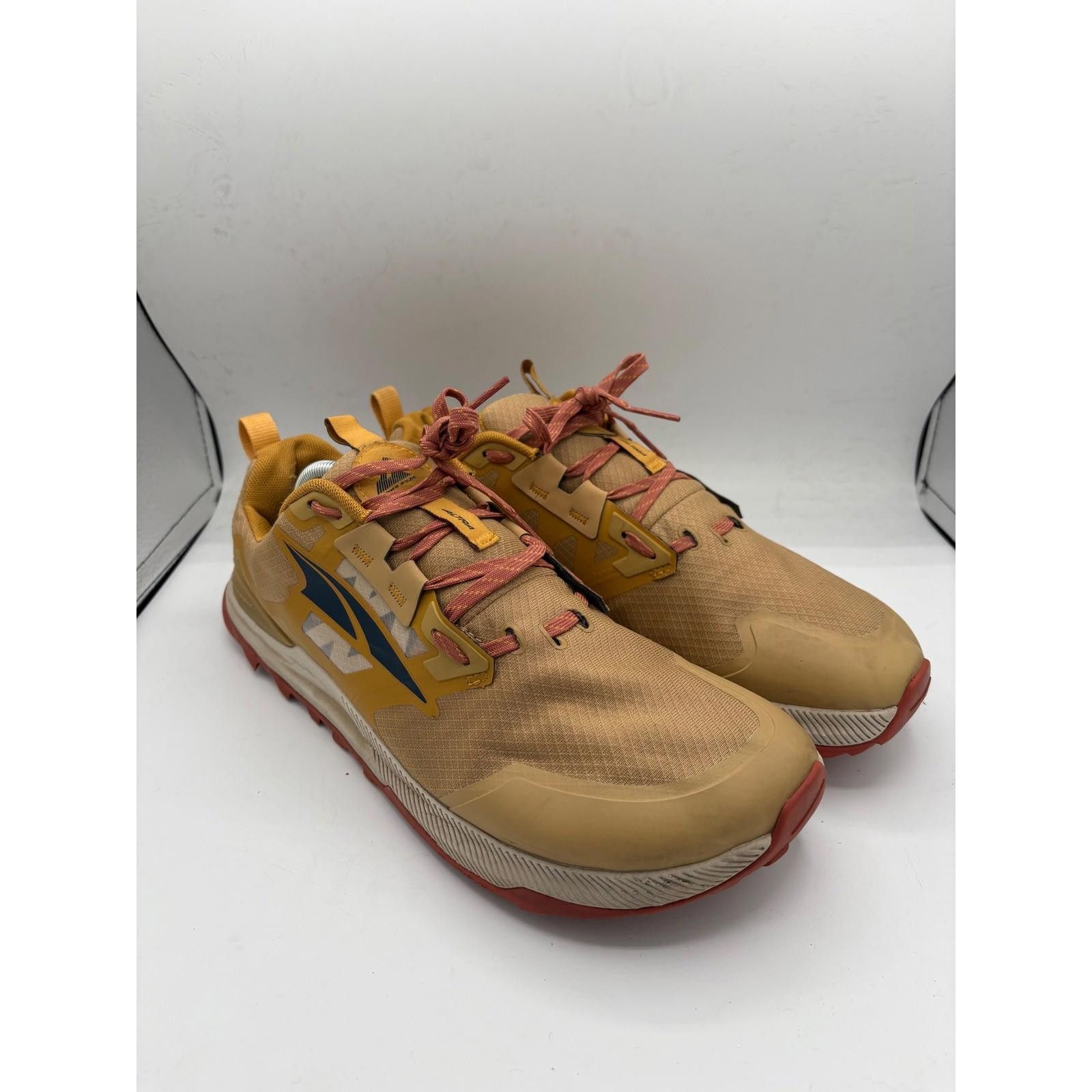Altra Altra Lone Peak 7 Mens 11.5 Trail Running Shoes Tan Orange Size US 11.5 / EU 44-45 - 2 Thumbnail