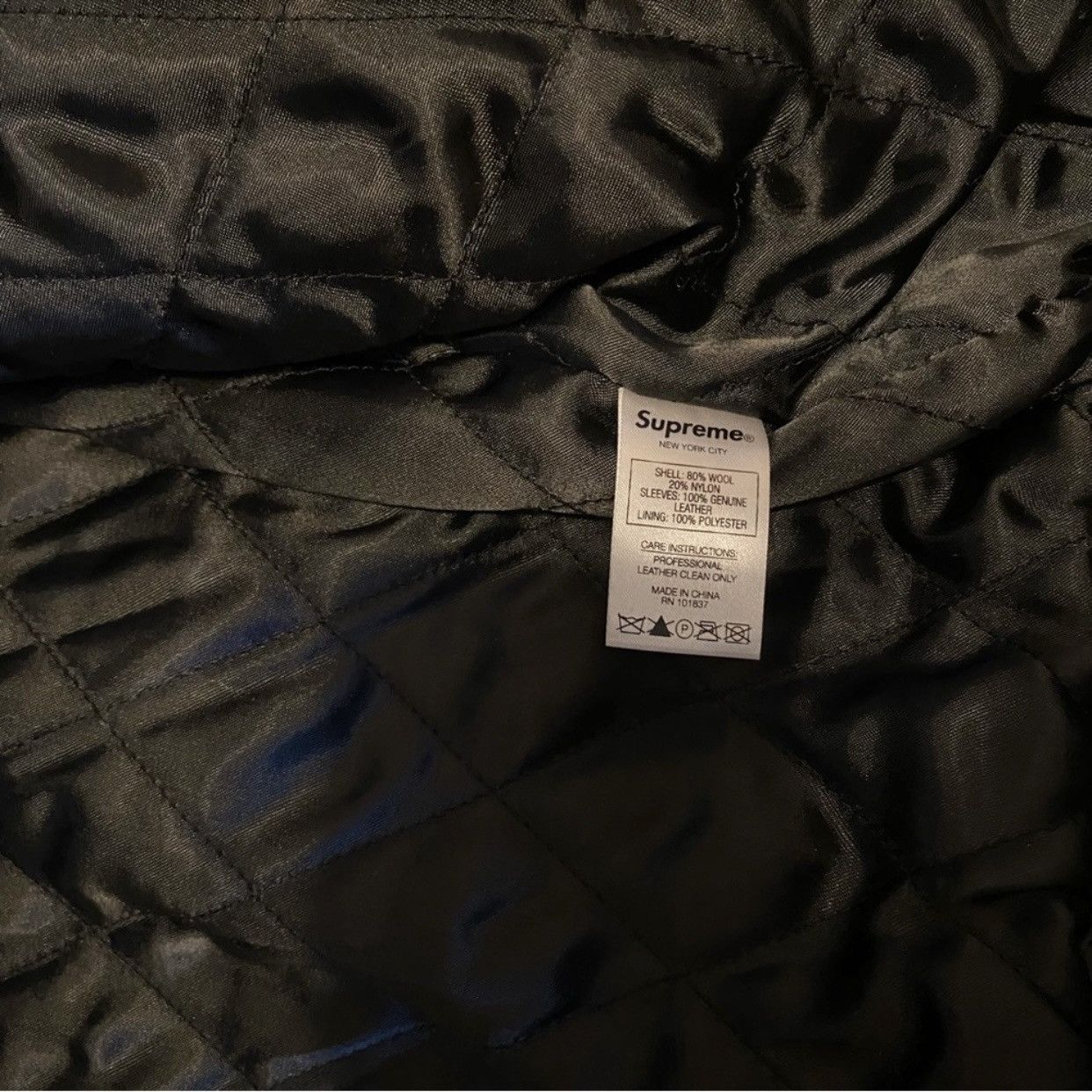 Supreme Supreme Team Varsity Jacket Size US S / EU 44-46 / 1 - 5 Thumbnail