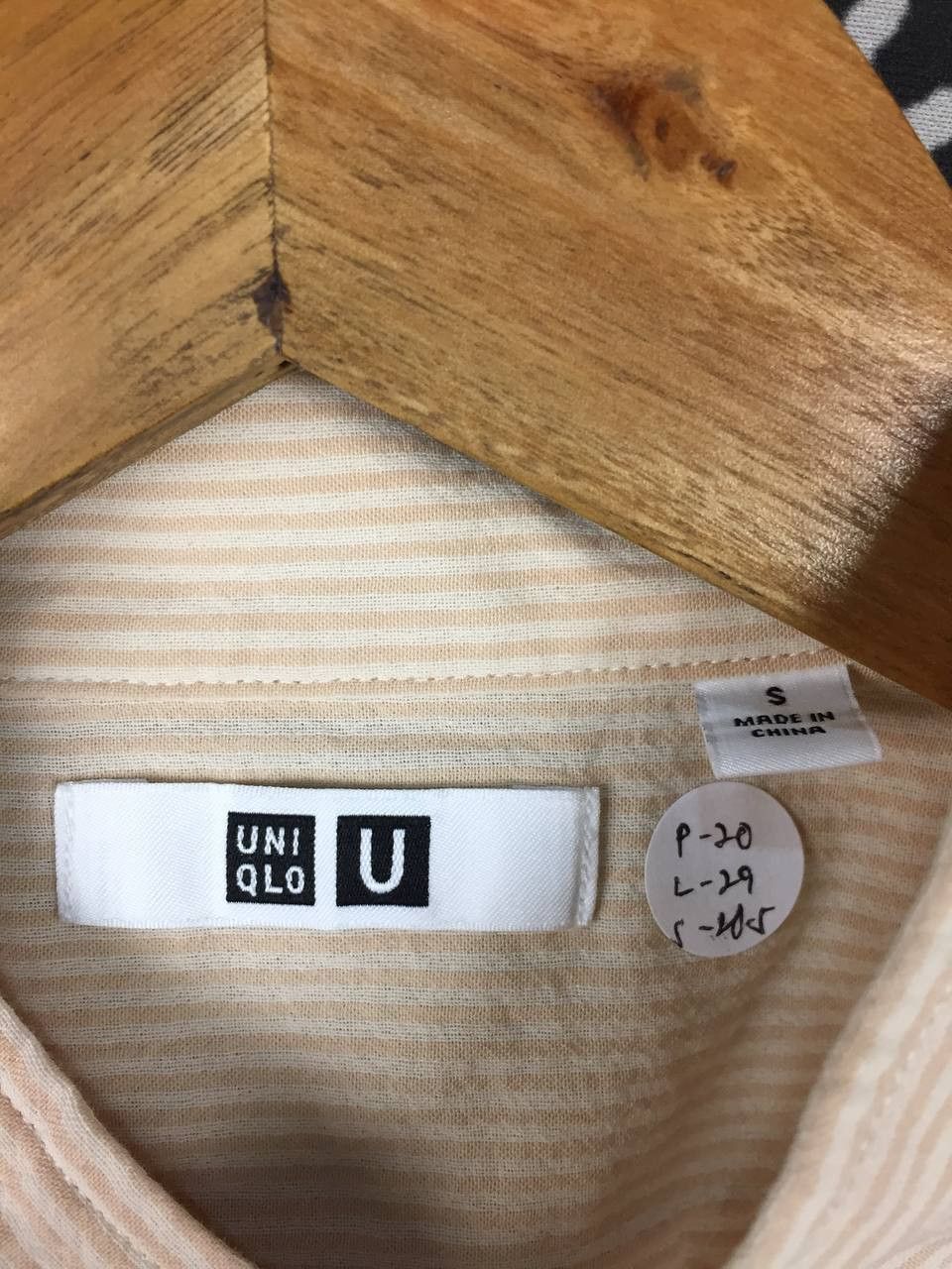 Lemaire × Uniqlo Uniqlo U Lemaire Minimalist Stand Collar Stripe Shirt Size US S / EU 44-46 / 1 - 8 Thumbnail
