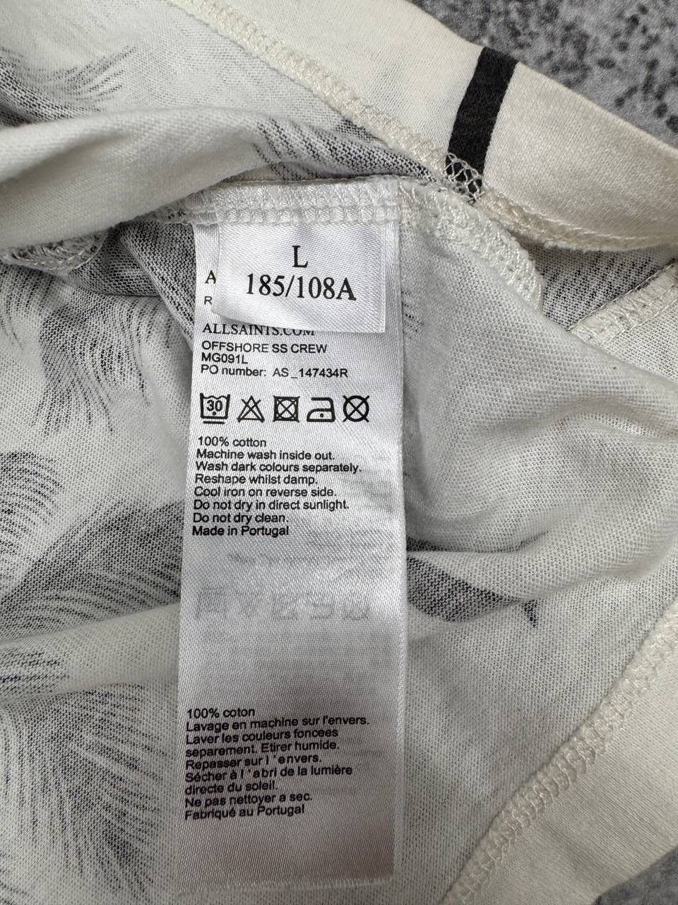 Allsaints AllSaints Men T Shirt White Size Large Size US L / EU 52-54 / 3 - 5 Thumbnail