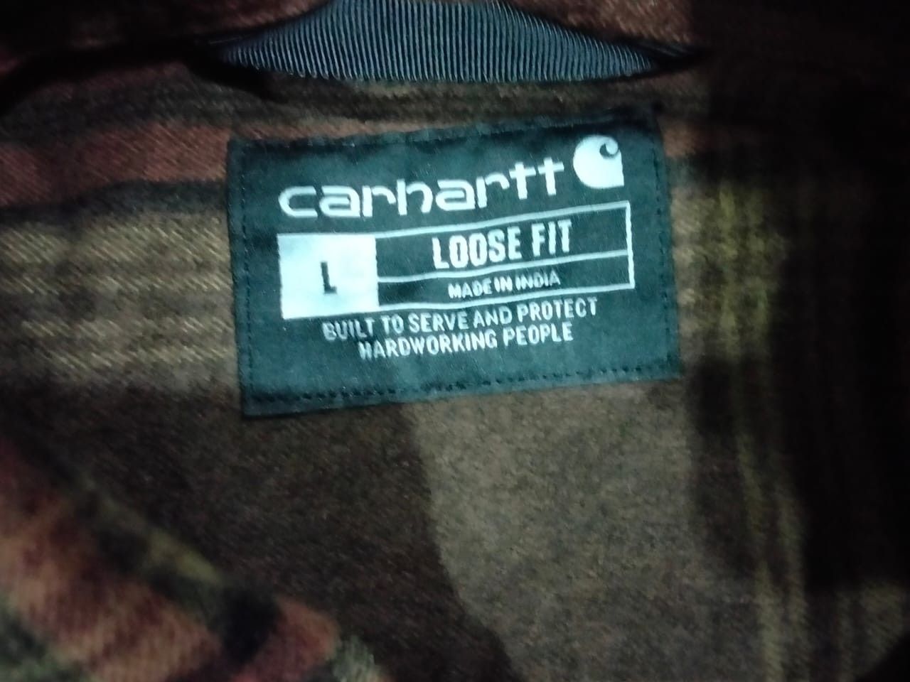 Carhartt × Flannel Carhartt heavyweight flannel plaid shirt Size US L / EU 52-54 / 3 - 3 Thumbnail