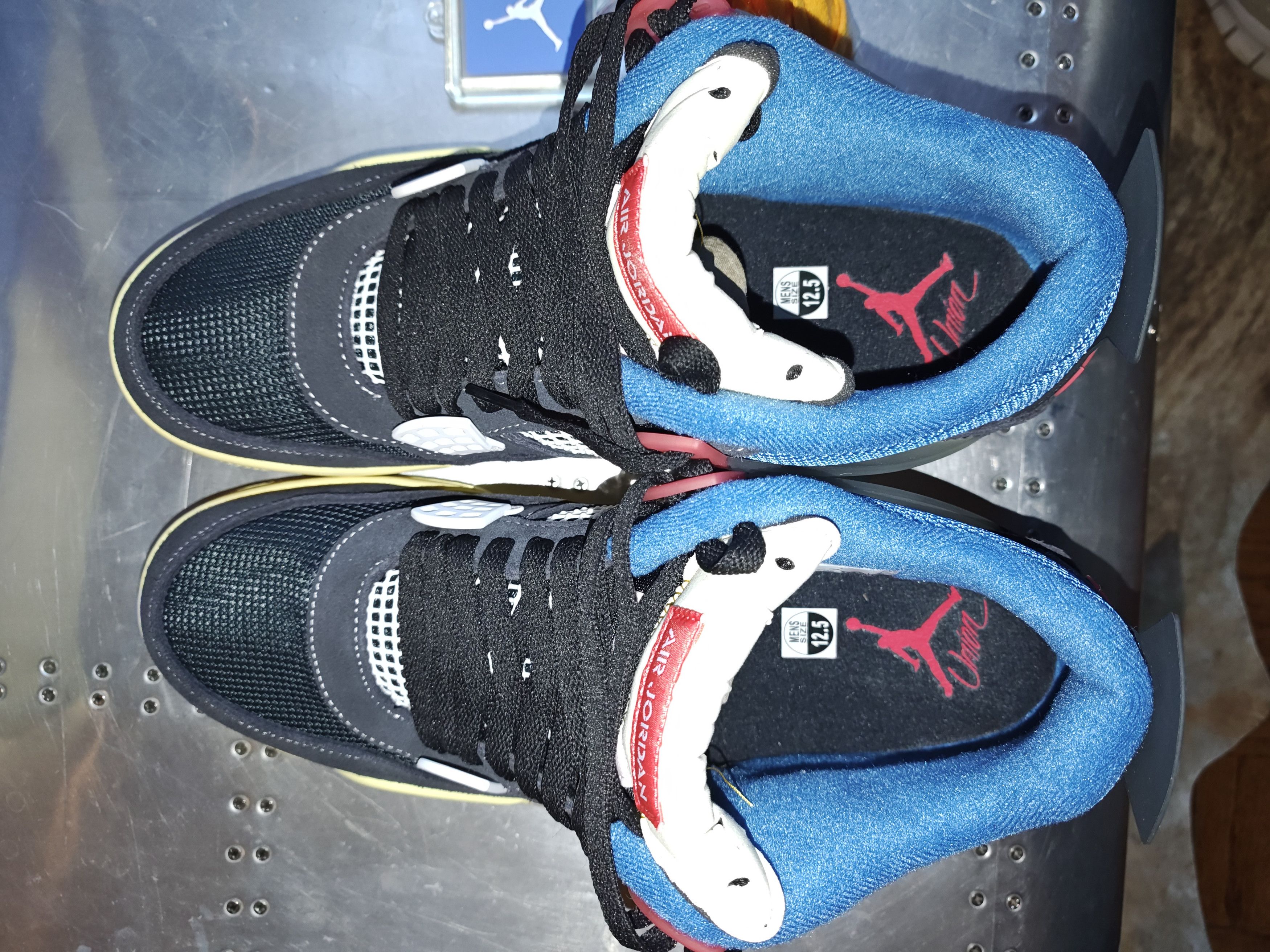 Jordan Brand Jordan 4 union off noir Size US 12.5 / EU 45-46 - 5 Thumbnail
