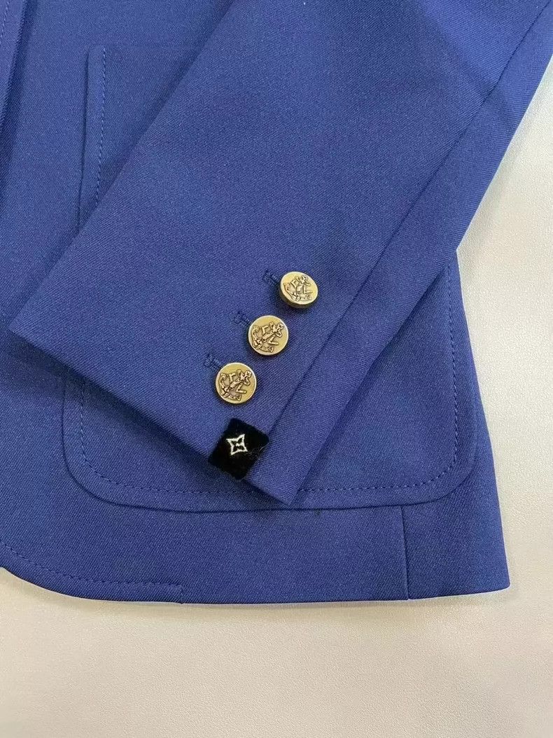 Louis Vuitton Louis Vuitton Blue preppy blazer Size XXS / US 00 / IT 34 - 5 Thumbnail