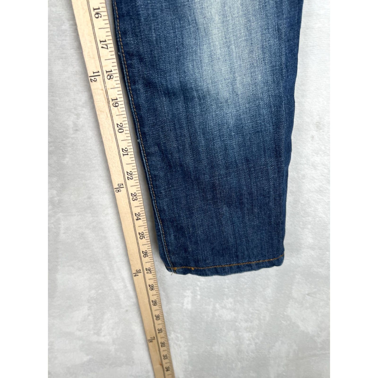Vintage Joe's Jeans Forni Slim Straight Vintage Reserve 1971 Denim Jeans 30x27 Blue Mens Regular Zip Size US 30 / EU 46 - 2 Thumbnail