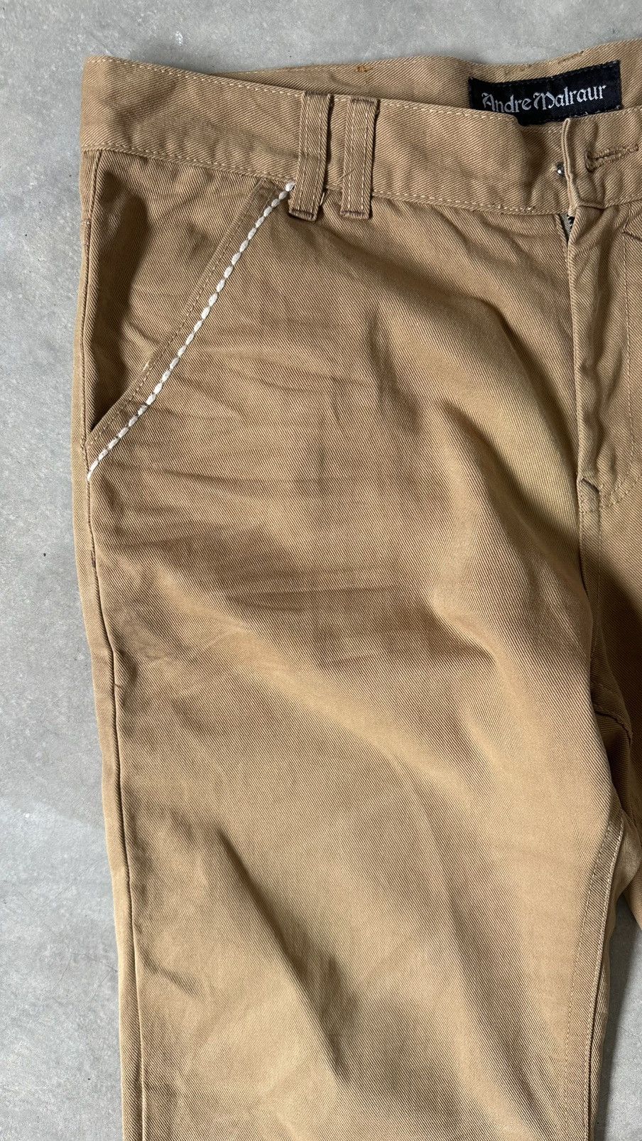 Japanese Brand ANDRE MALRAUR KHAKIS PANT Size US 40 / EU 56 - 6 Thumbnail