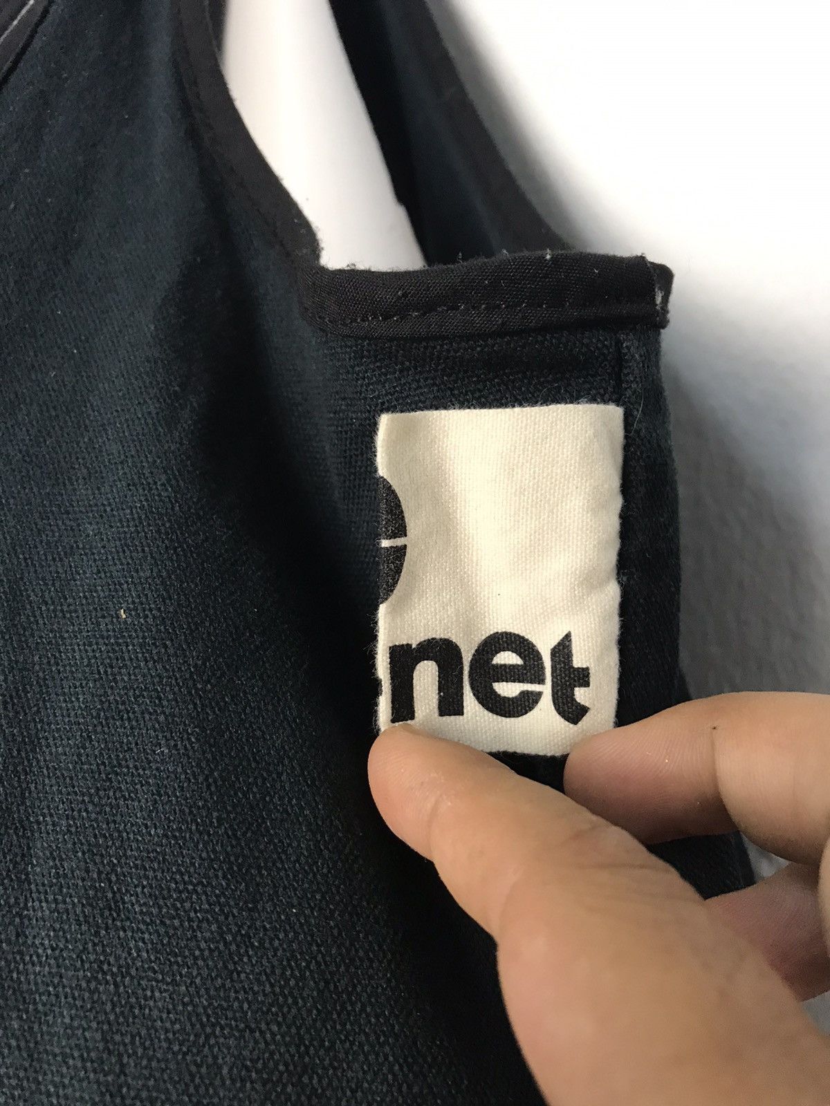 Issey Miyake × Japanese Brand × Ne-Net Issey Miyae Ne-Net Canvas Tote Bag Size ONE SIZE - 5 Thumbnail