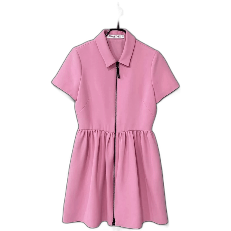 Dior Dior Pink Short Sleeve Long Dress Size M / US 6-8 / IT 42-44 - 1 Thumbnail