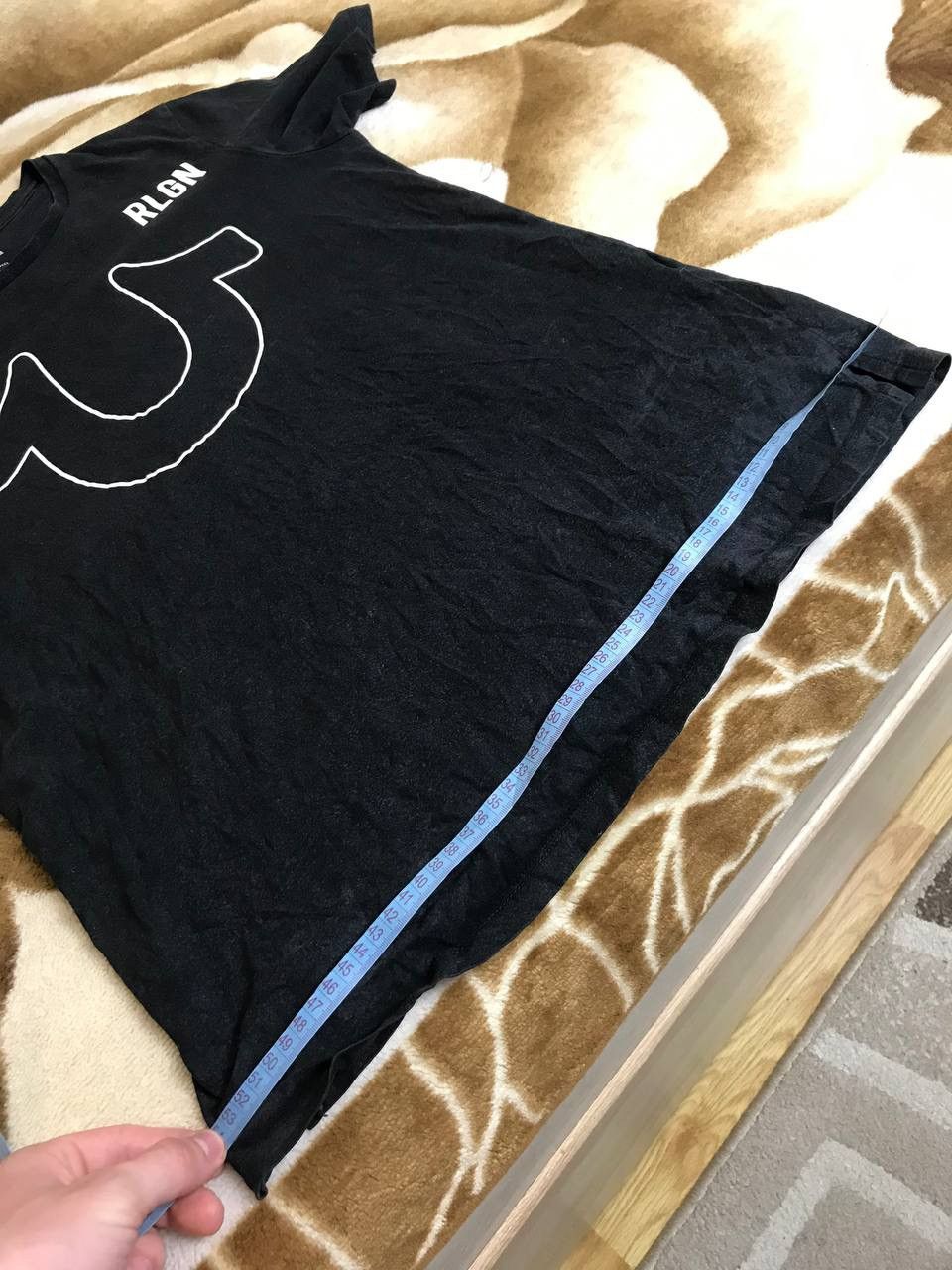 True Religion 🔥 Vintage True Religion Faded Washed T Shirt Logo Y2K Black Size US M / EU 48-50 / 2 - 9 Thumbnail
