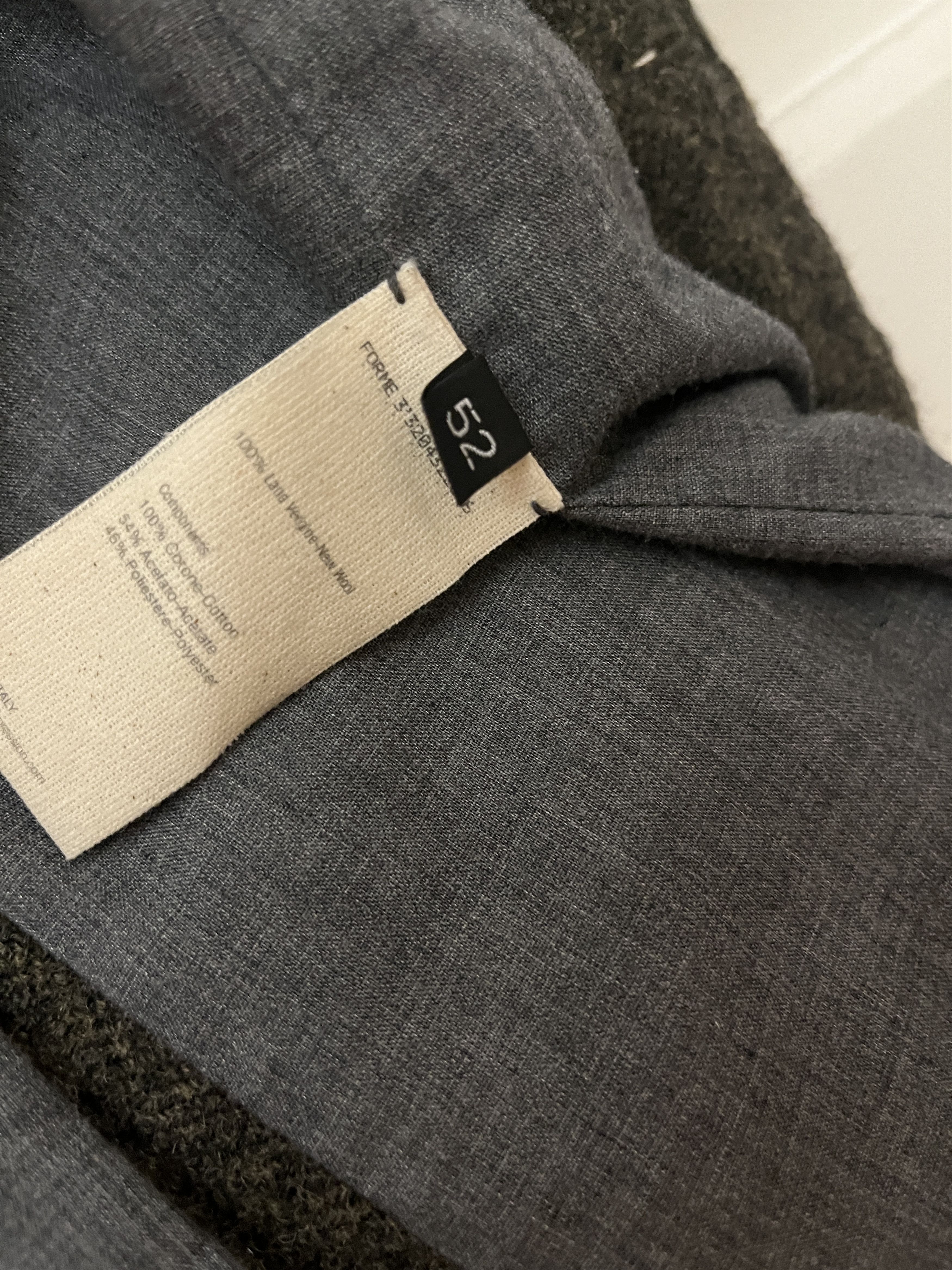 Forme D'Expression Heavy wool tailored jacket / blazer Size 52L - 9 Thumbnail