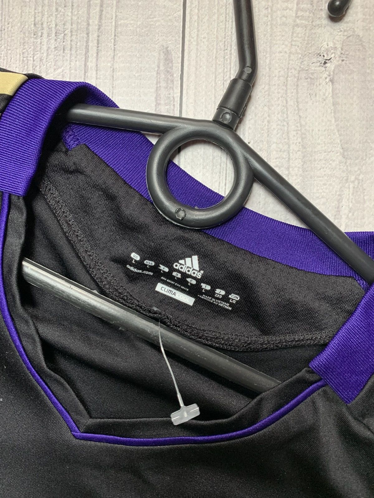 Adidas × Vintage Vintage Anderlecht adidas soccer jersey long sleeve black L Size US L / EU 52-54 / 3 - 3 Thumbnail